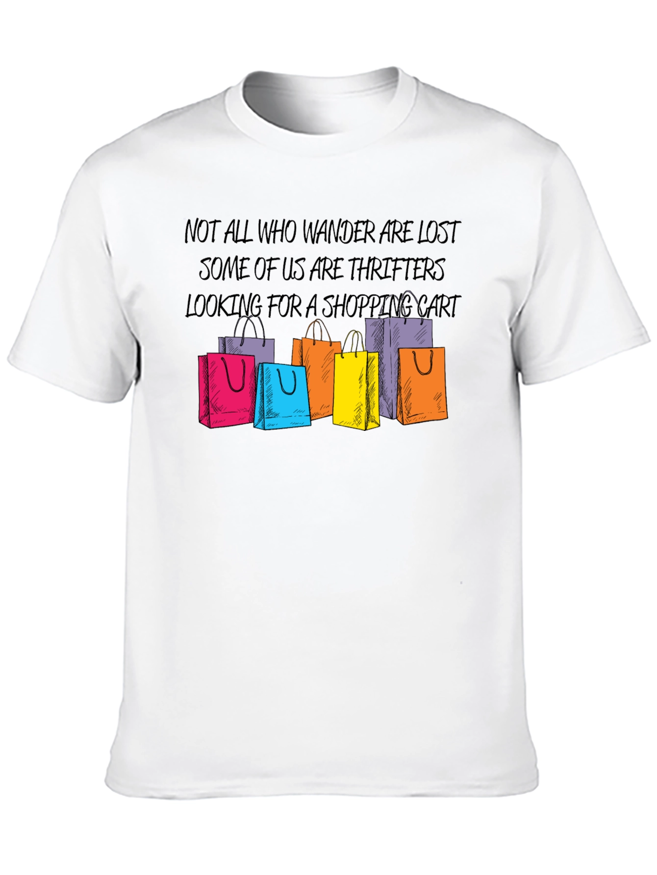 Thrifter Shopping Cart Graphic Tee