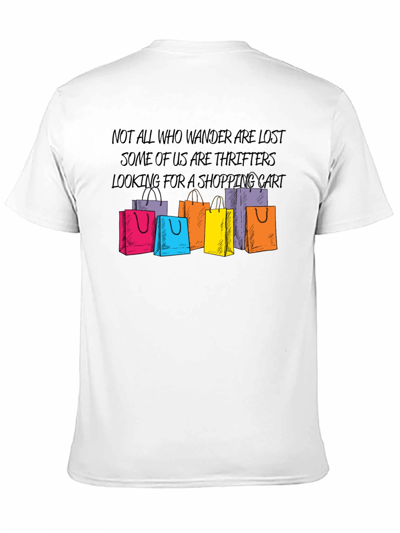 Thrifter Shopping Cart Graphic Tee