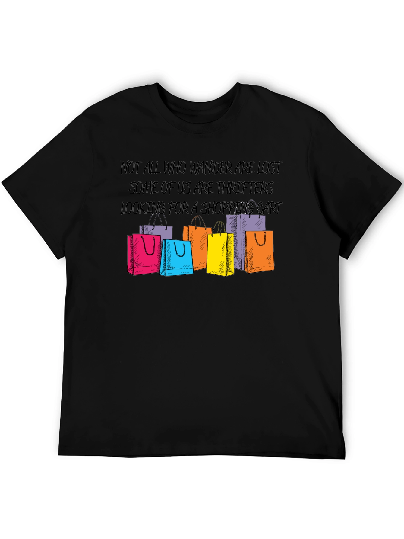 Thrifter Shopping Cart Graphic Tee