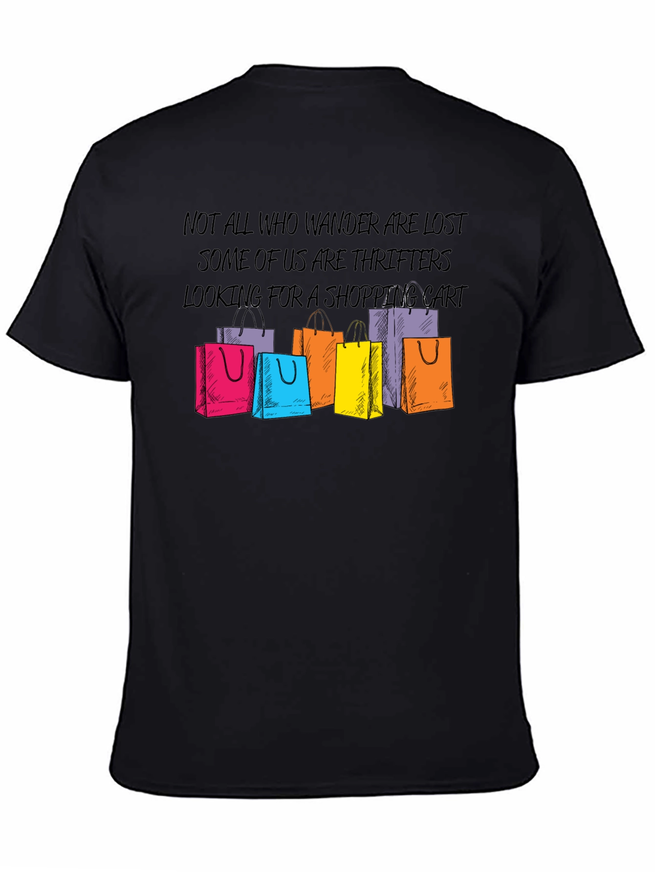 Thrifter Shopping Cart Graphic Tee