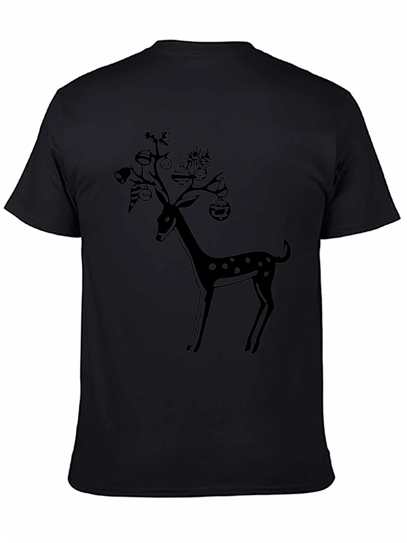 Holiday Deer T-Shirt - Festive Graphic Tee