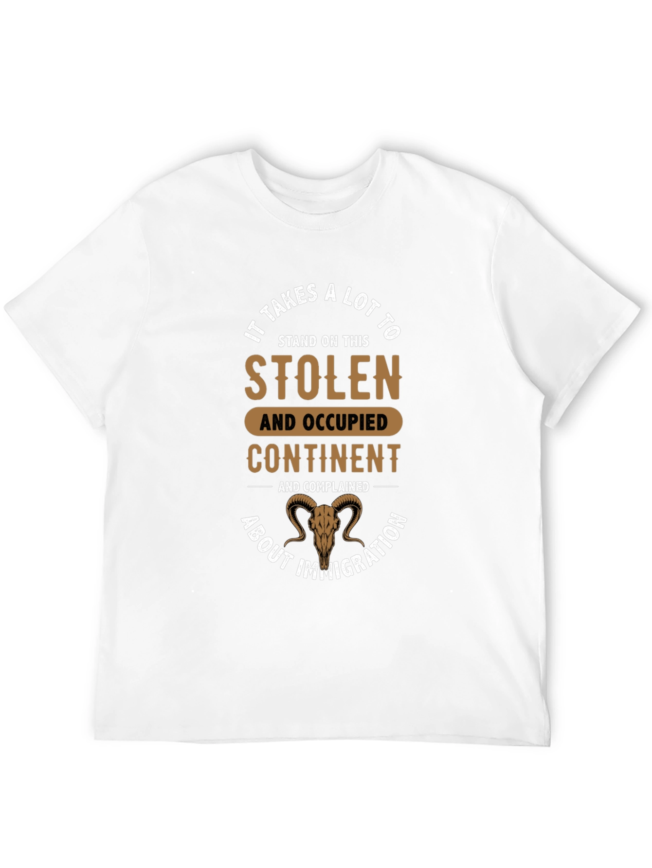 Stolen Continent Graphic Tee - Black Cotton T-Shirt