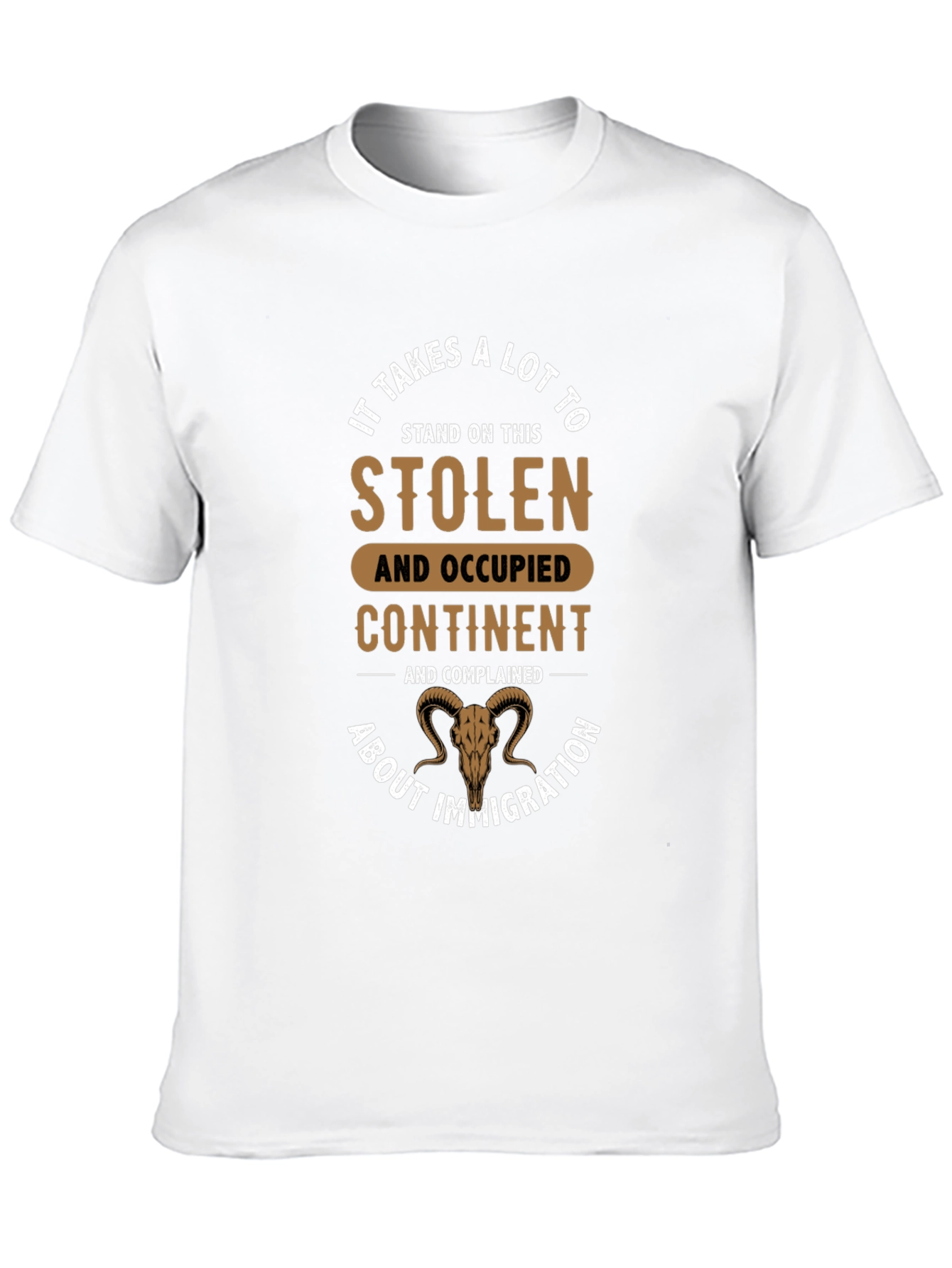 Stolen Continent Graphic Tee - Black Cotton T-Shirt