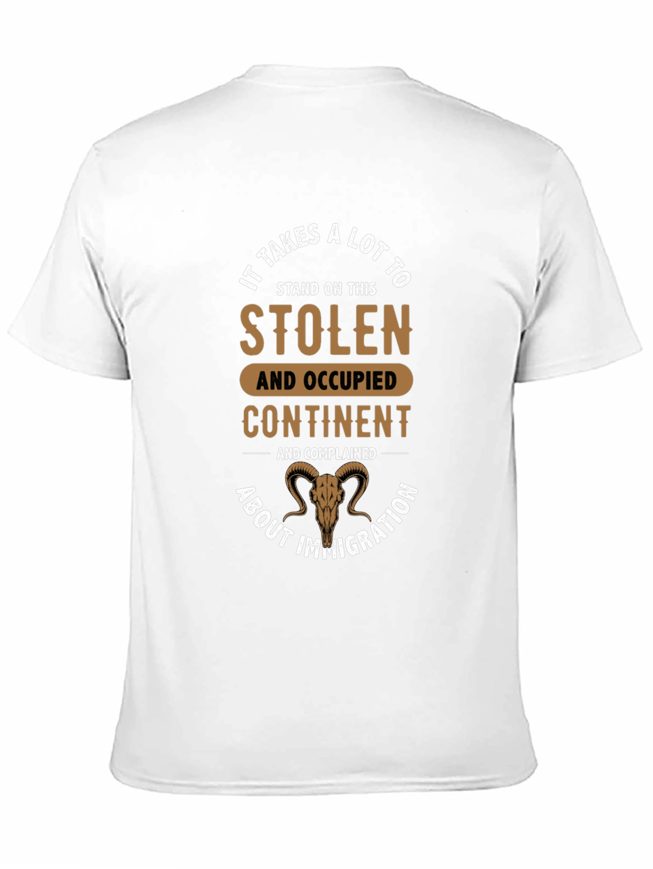 Stolen Continent Graphic Tee - Black Cotton T-Shirt