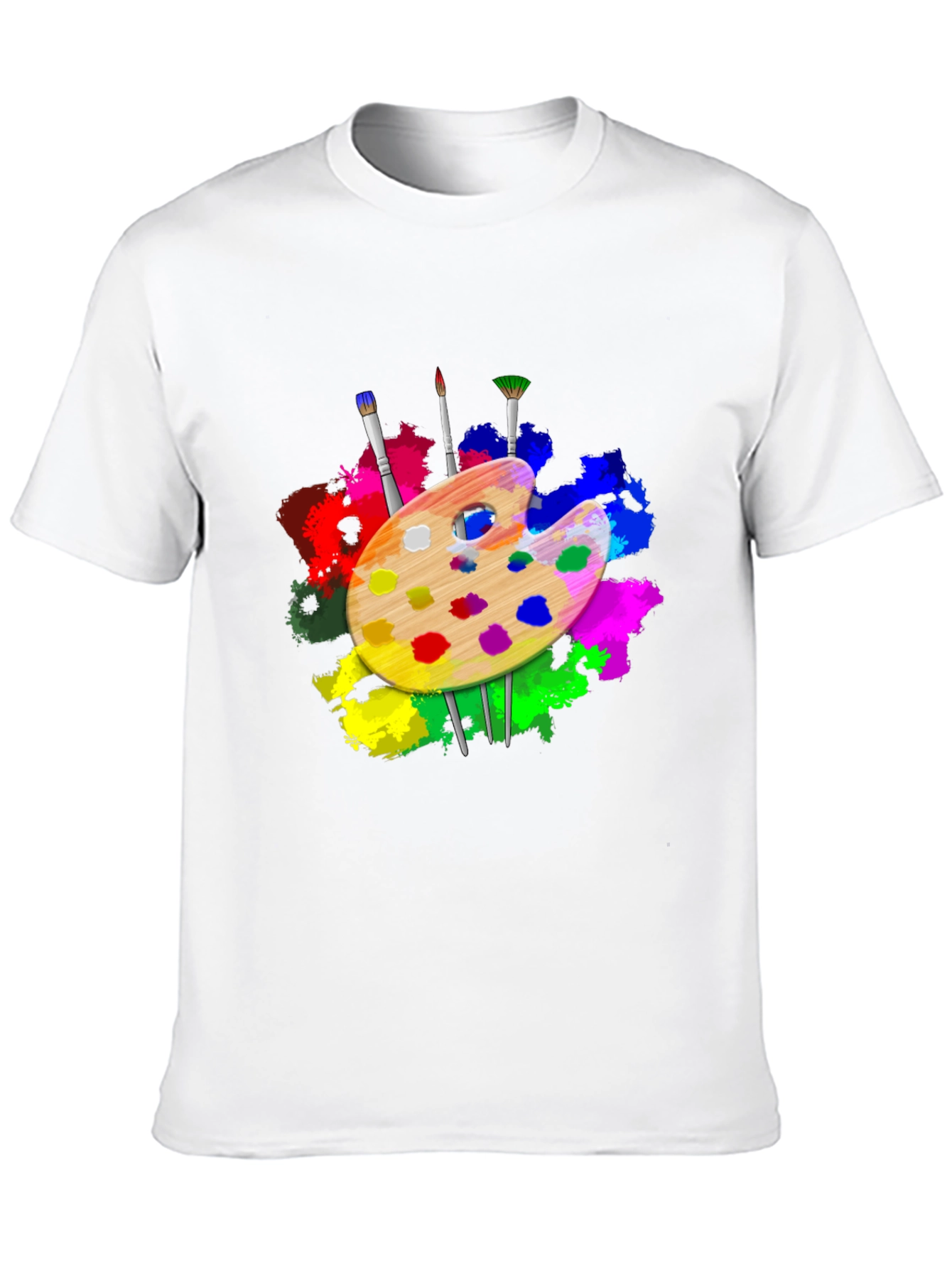 Artist Palette T-Shirt: Creative Design