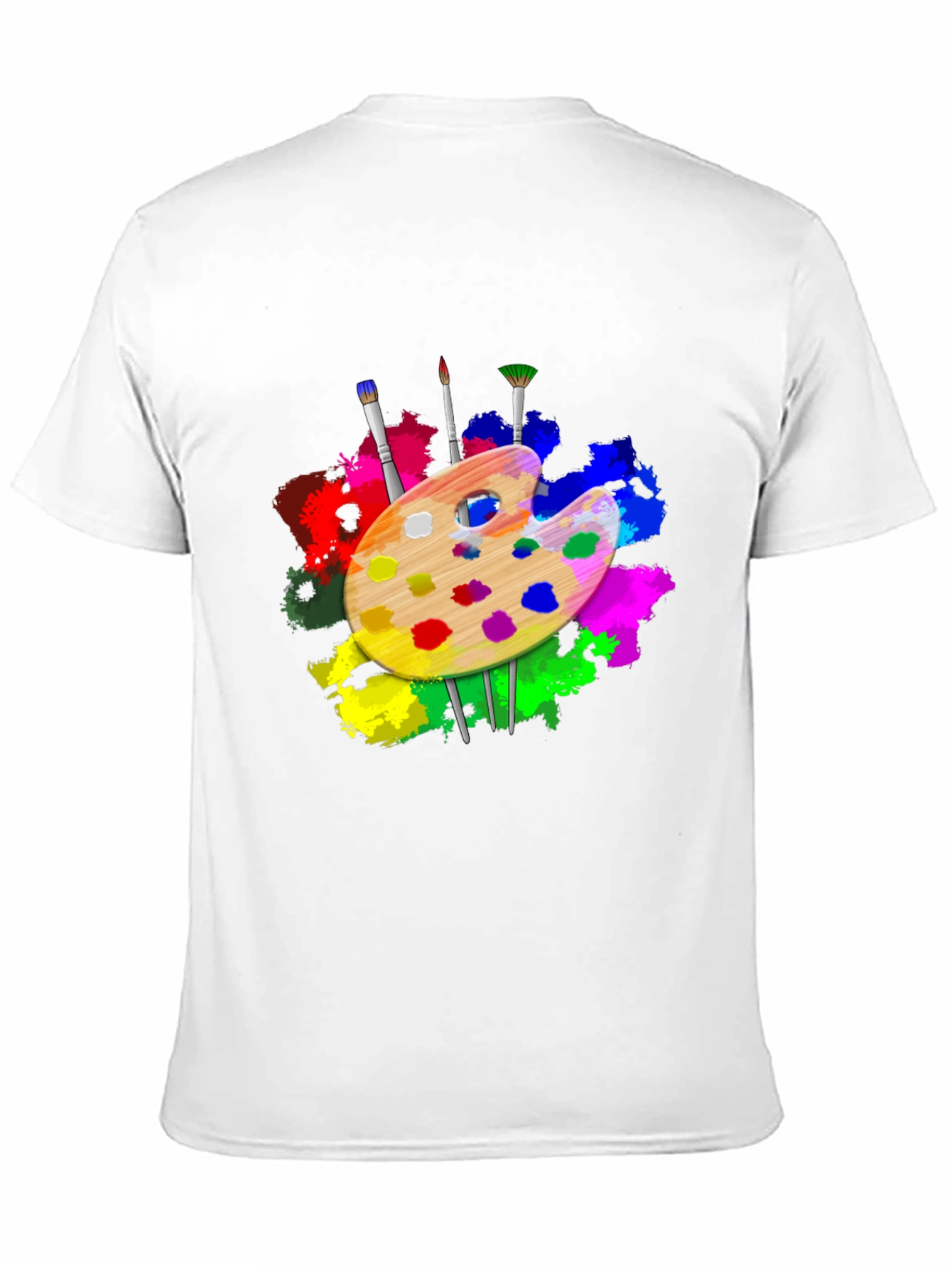 Artist Palette T-Shirt: Creative Design
