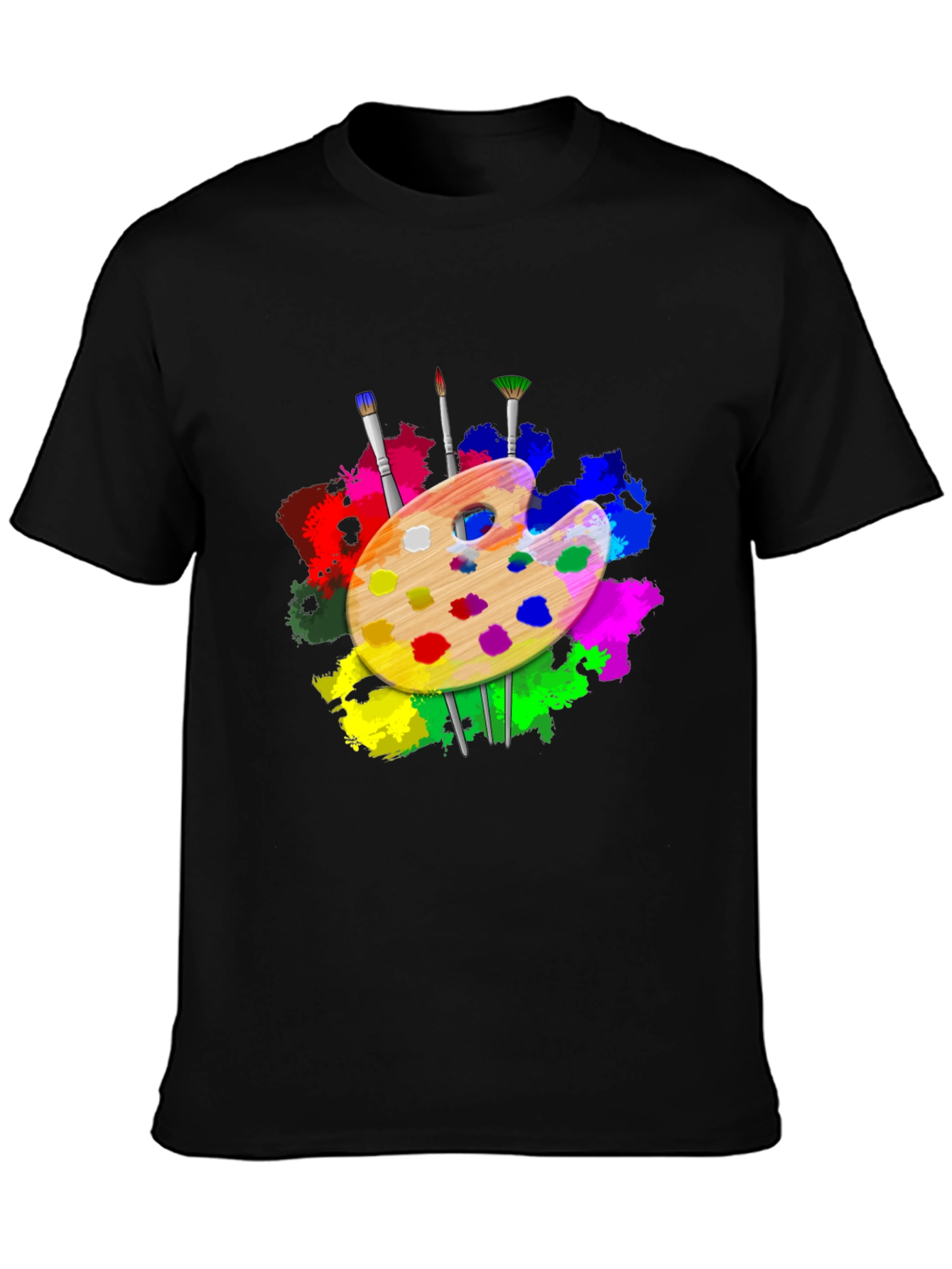 Artist Palette T-Shirt: Creative Design