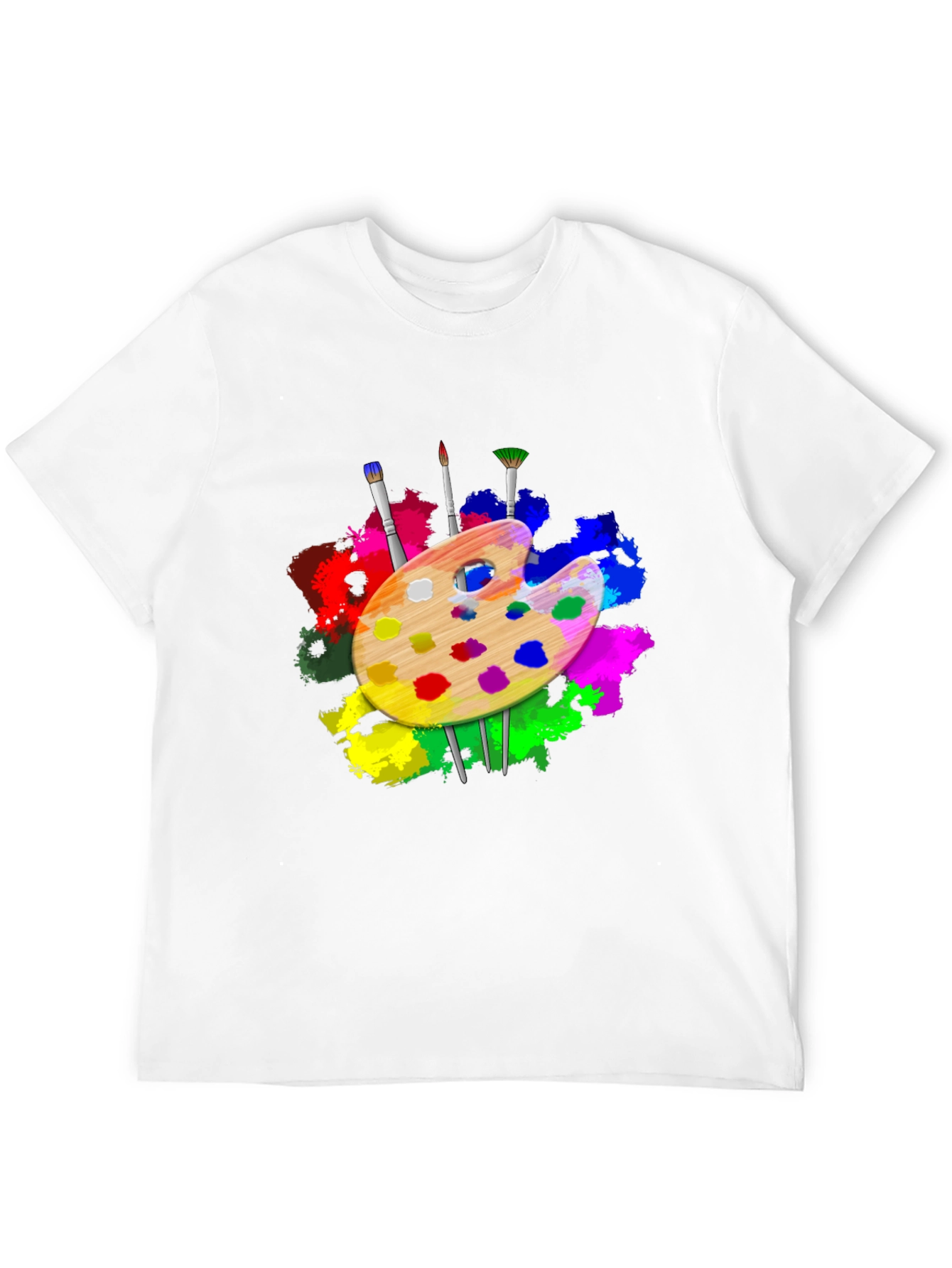Artist Palette T-Shirt: Creative Design