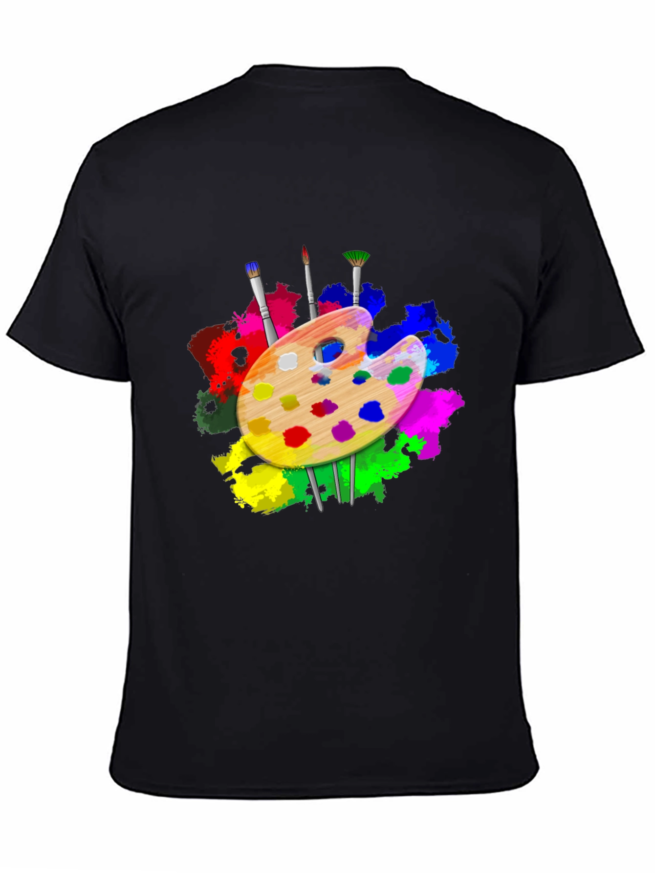 Artist Palette T-Shirt: Creative Design