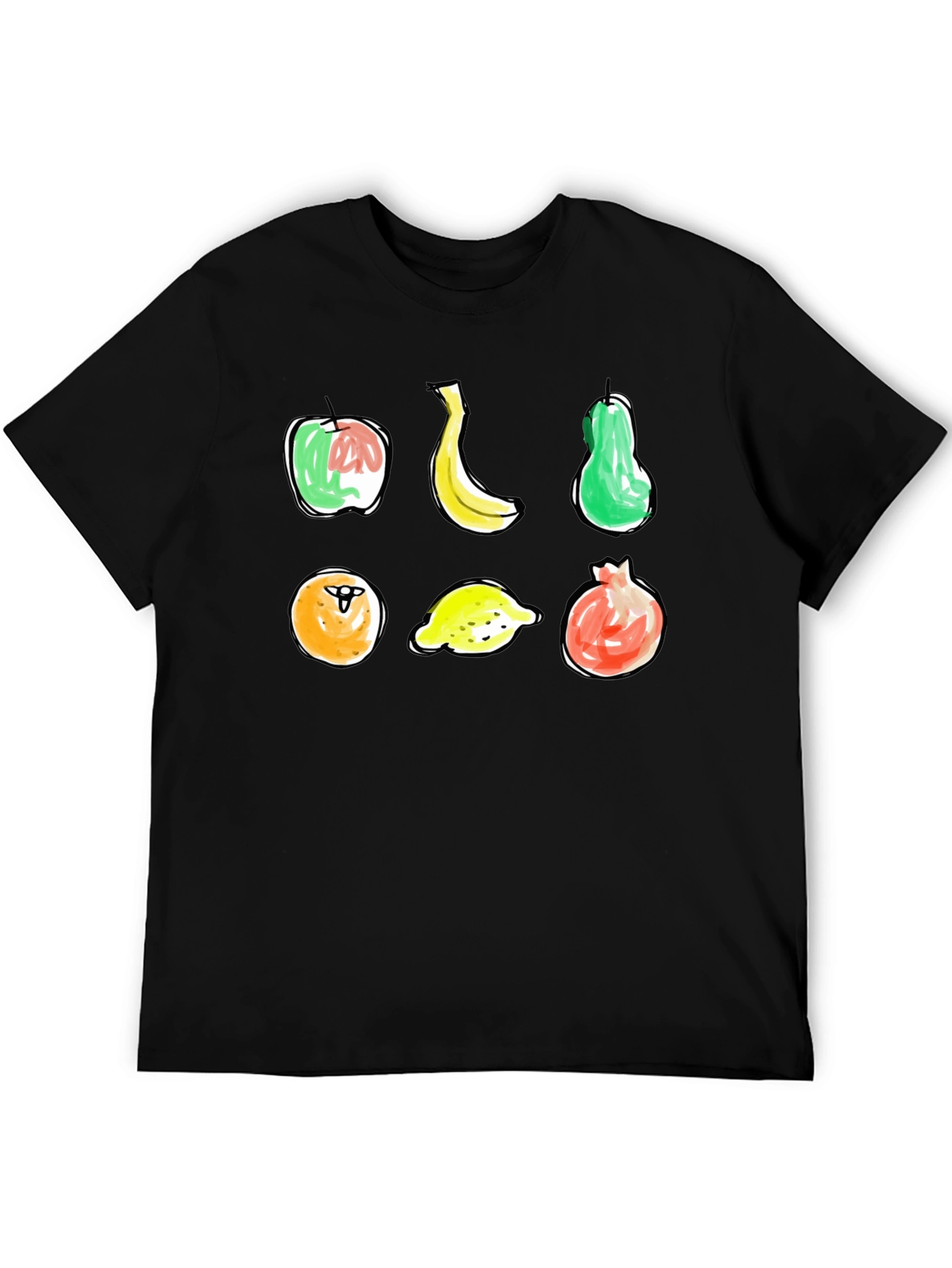 Fun Fruit Sketch T-Shirt