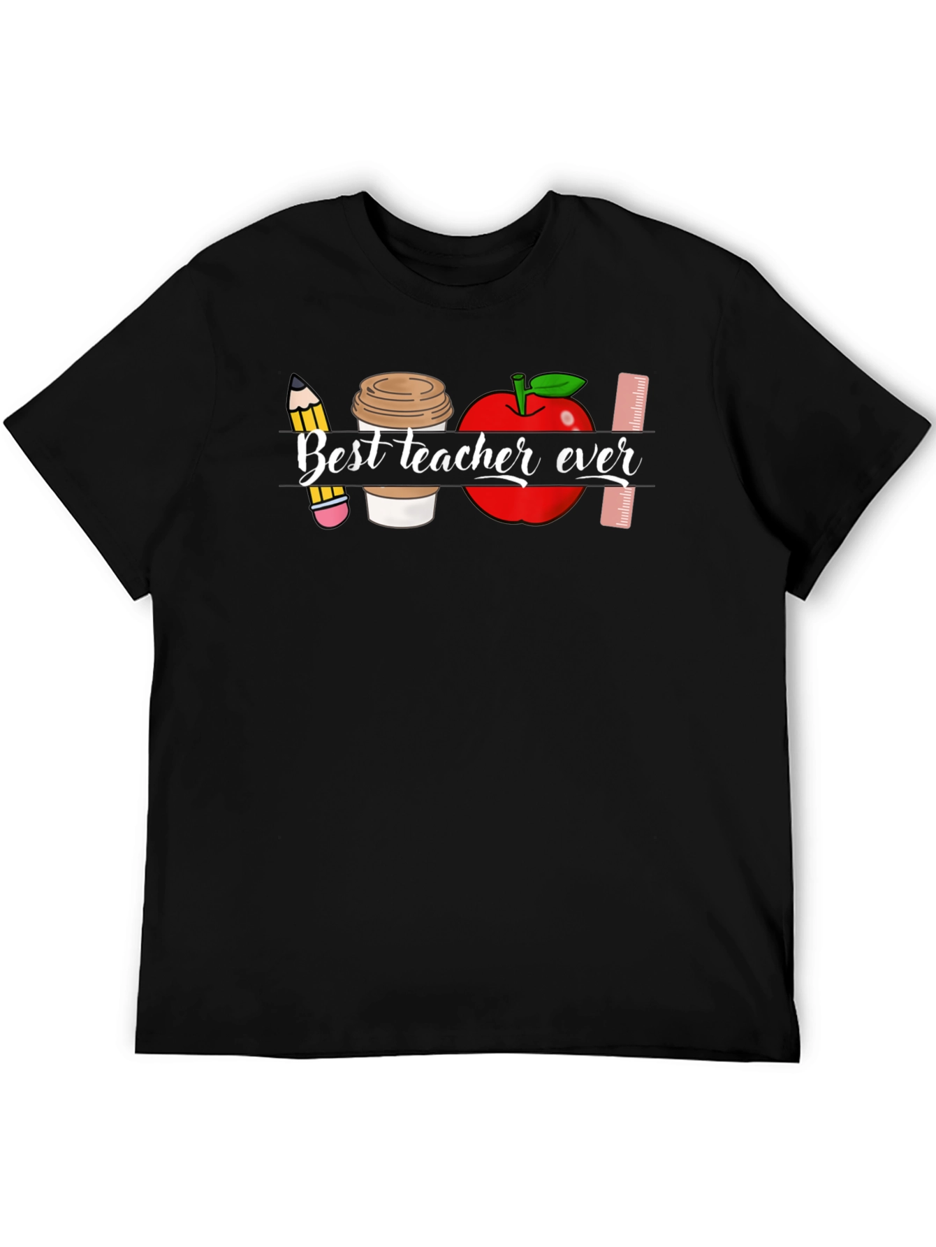 Best Teacher Ever Graphic T-Shirt