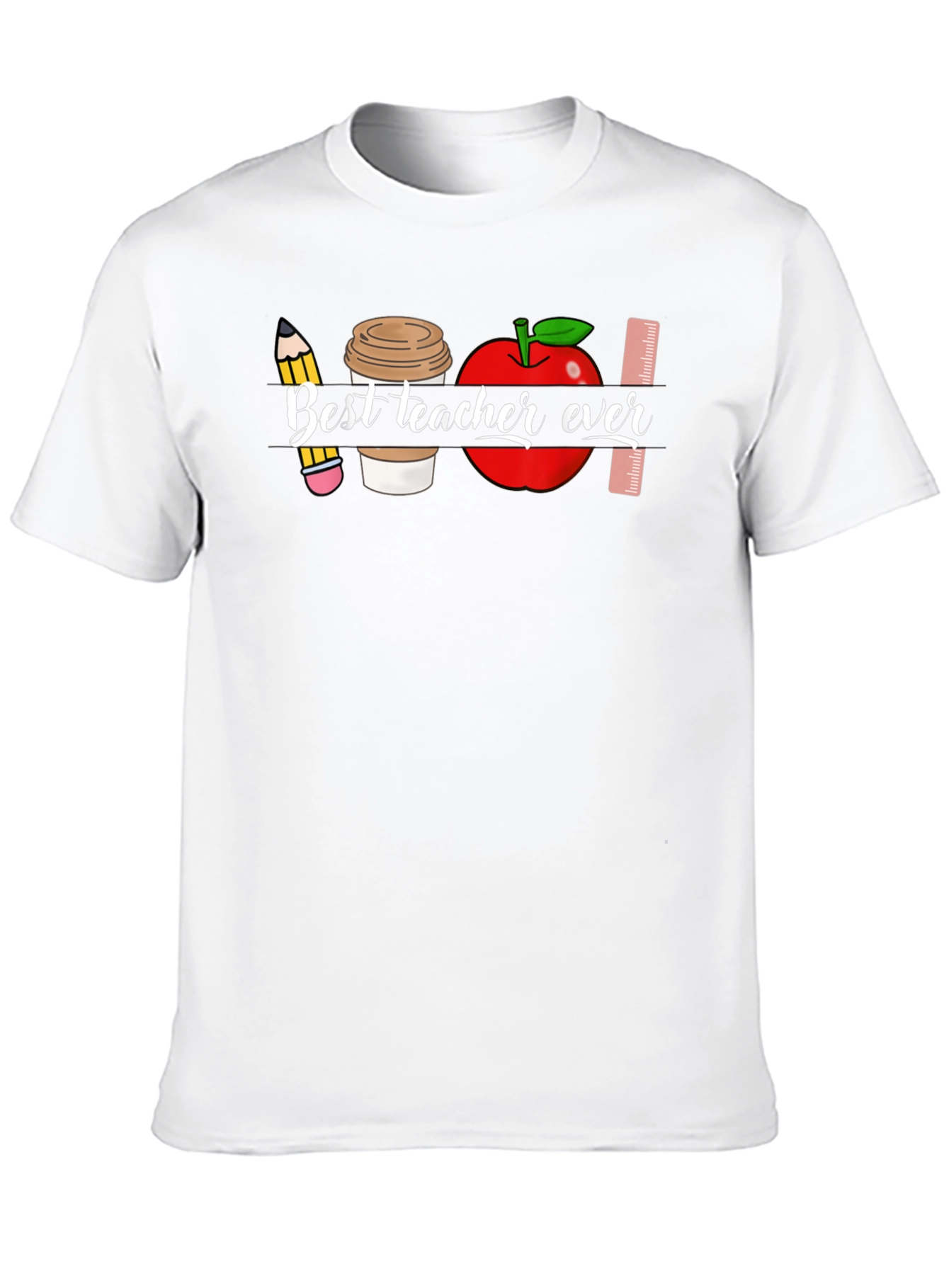 Best Teacher Ever Graphic T-Shirt