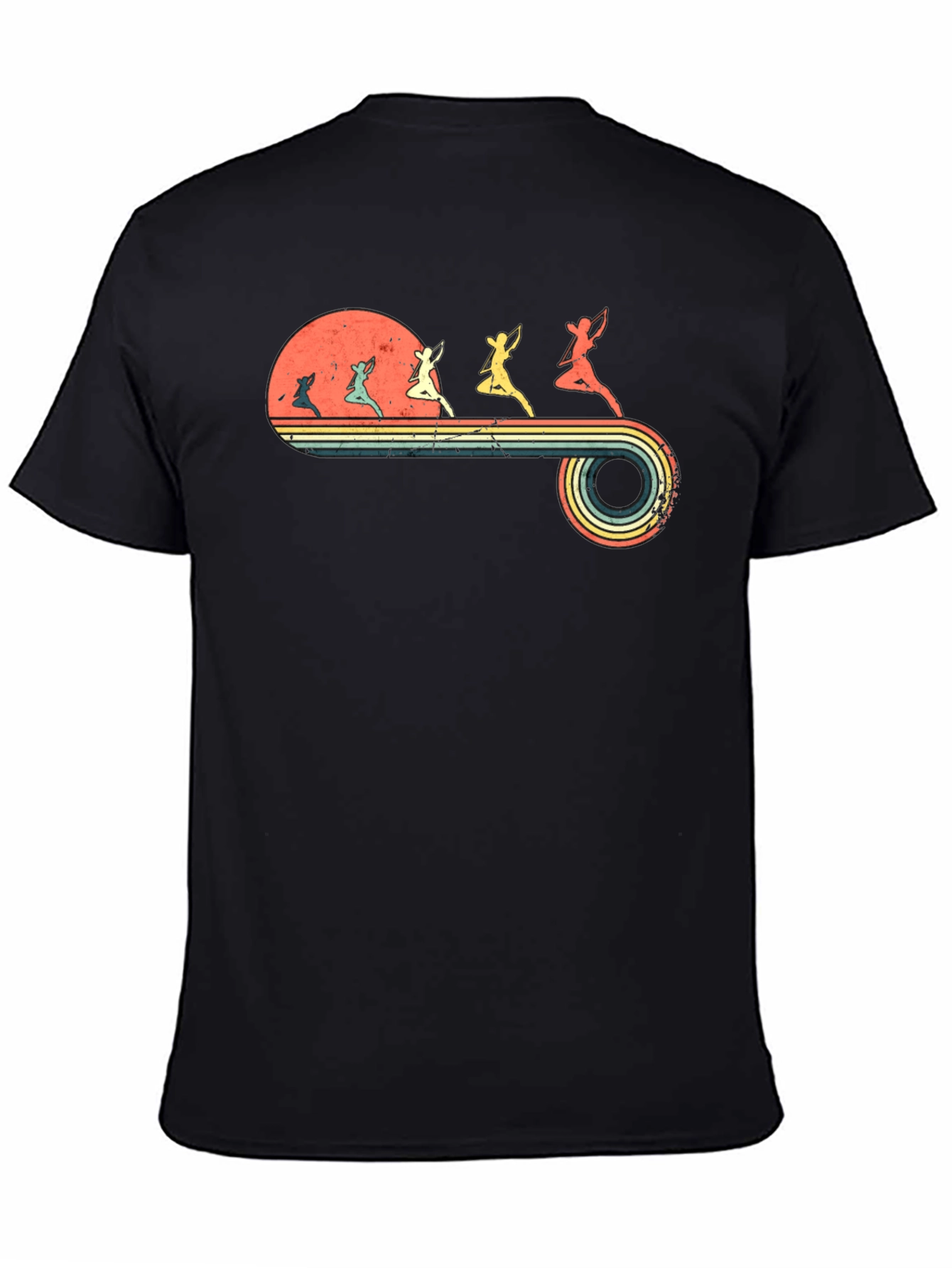 Retro Archer Silhouette T-Shirt