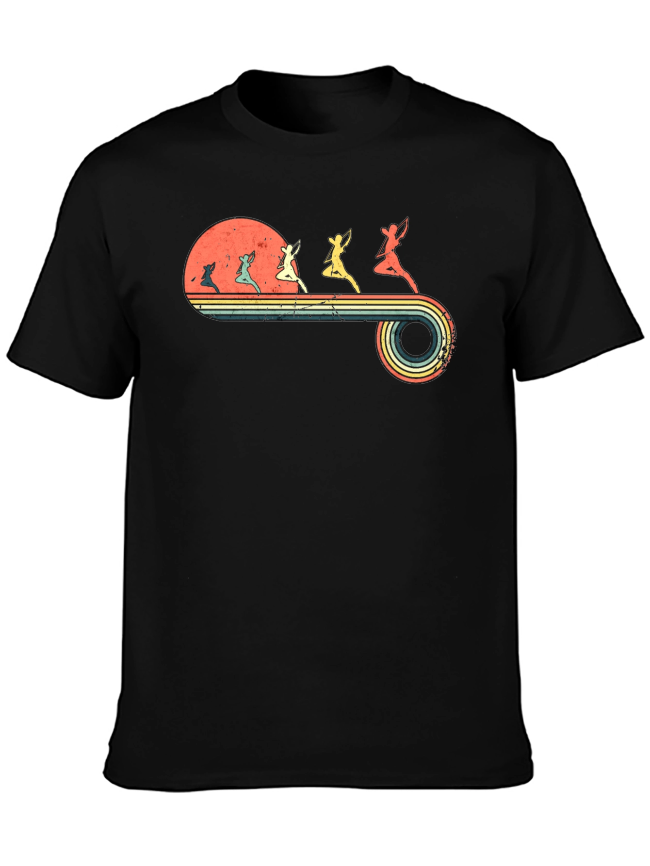 Retro Archer Silhouette T-Shirt