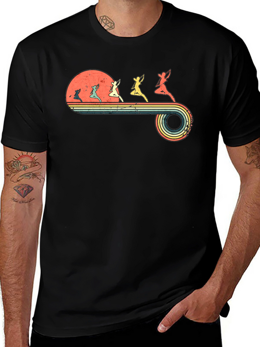 Retro Archer Silhouette T-Shirt