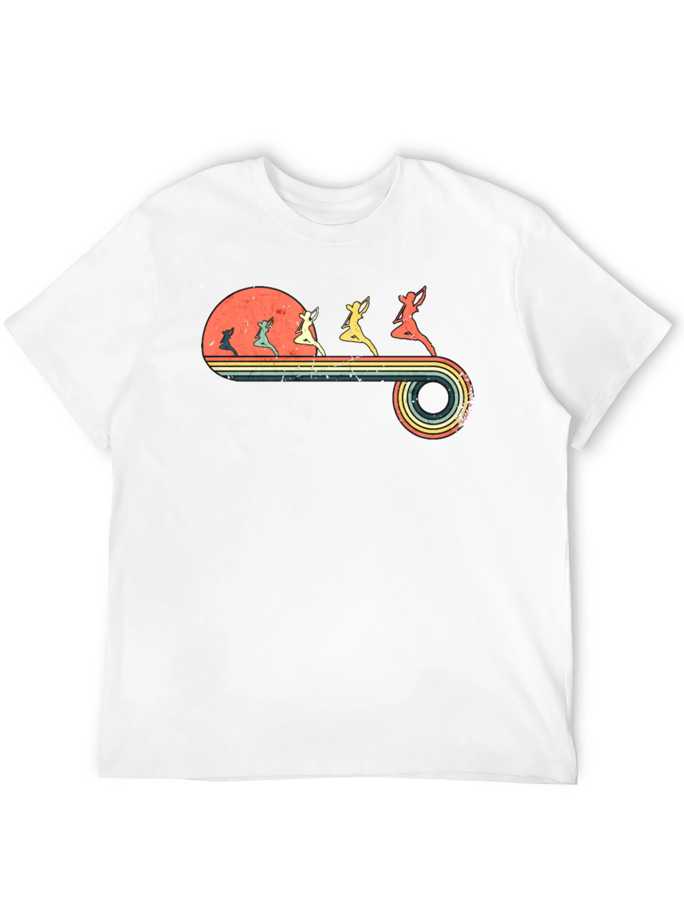 Retro Archer Silhouette T-Shirt