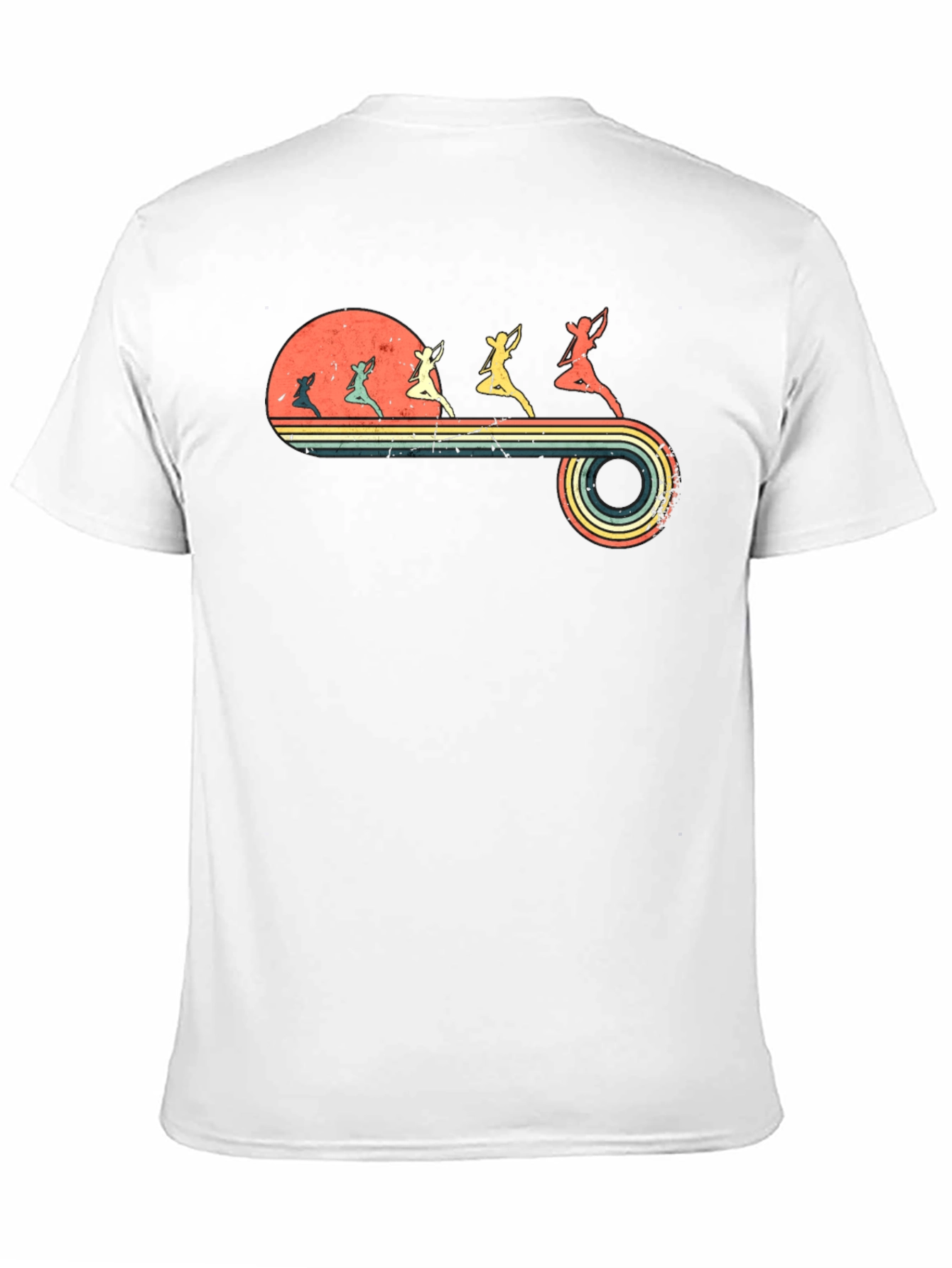 Retro Archer Silhouette T-Shirt
