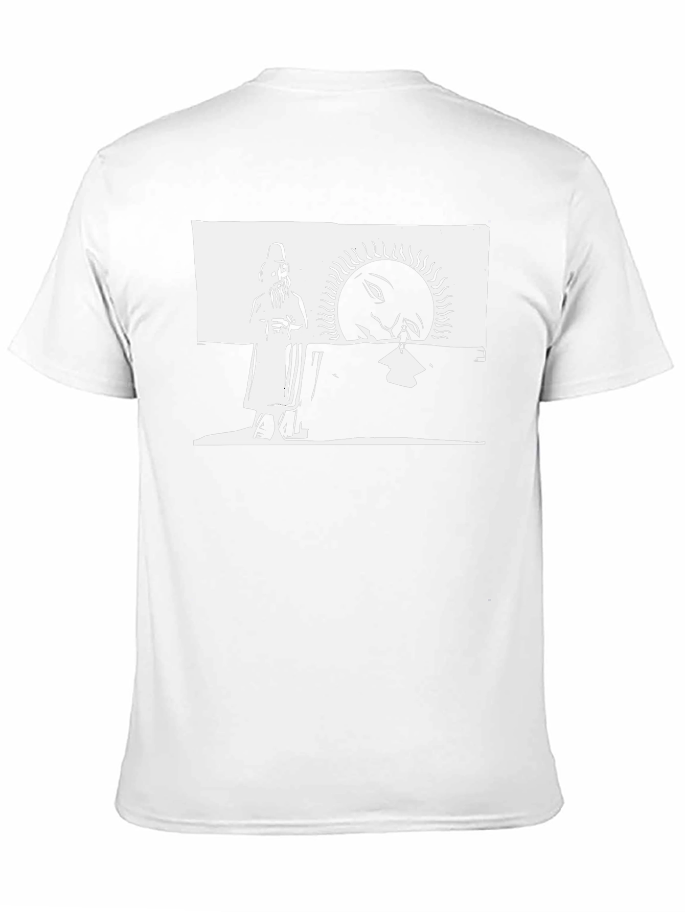Ancient Sun Deity Black T-Shirt