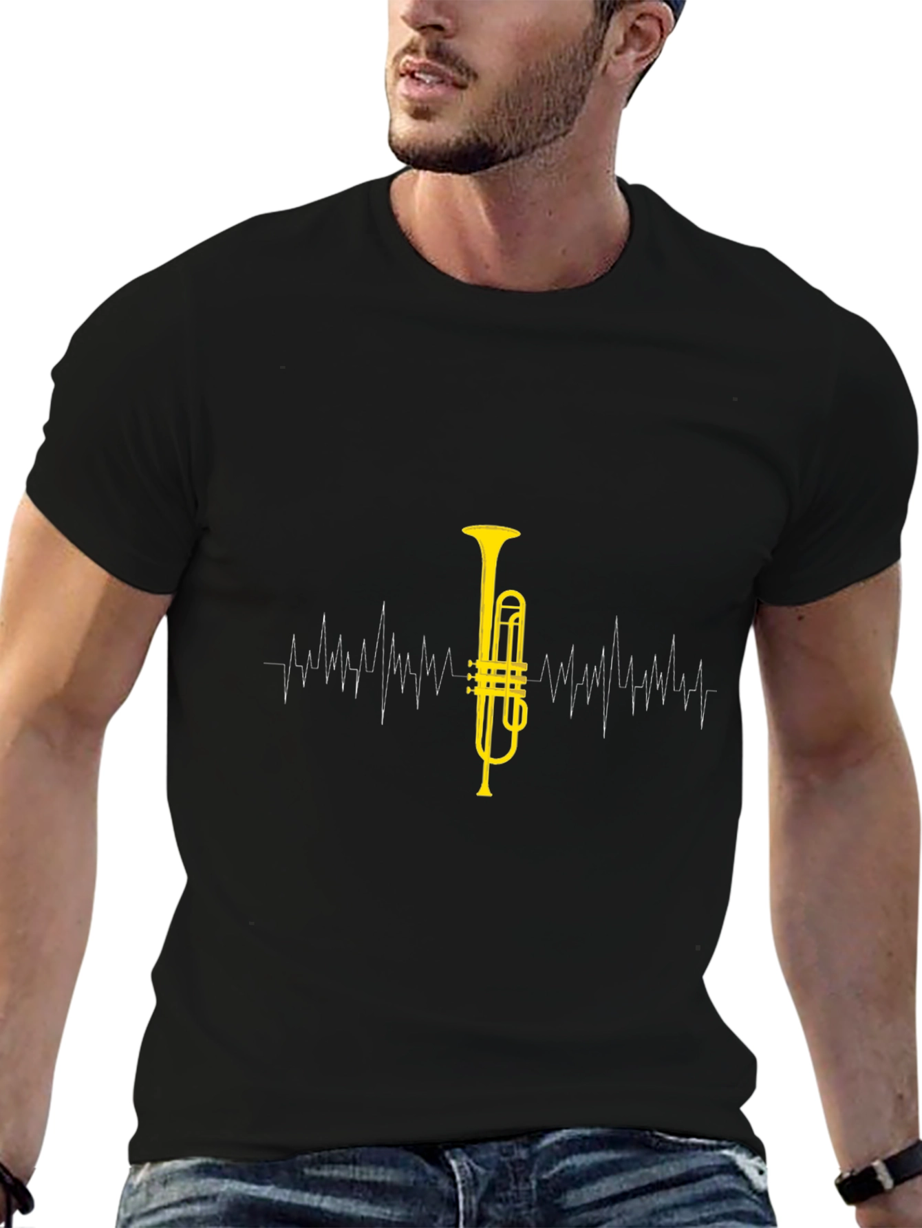 Musical Trumpet Graphic Tee