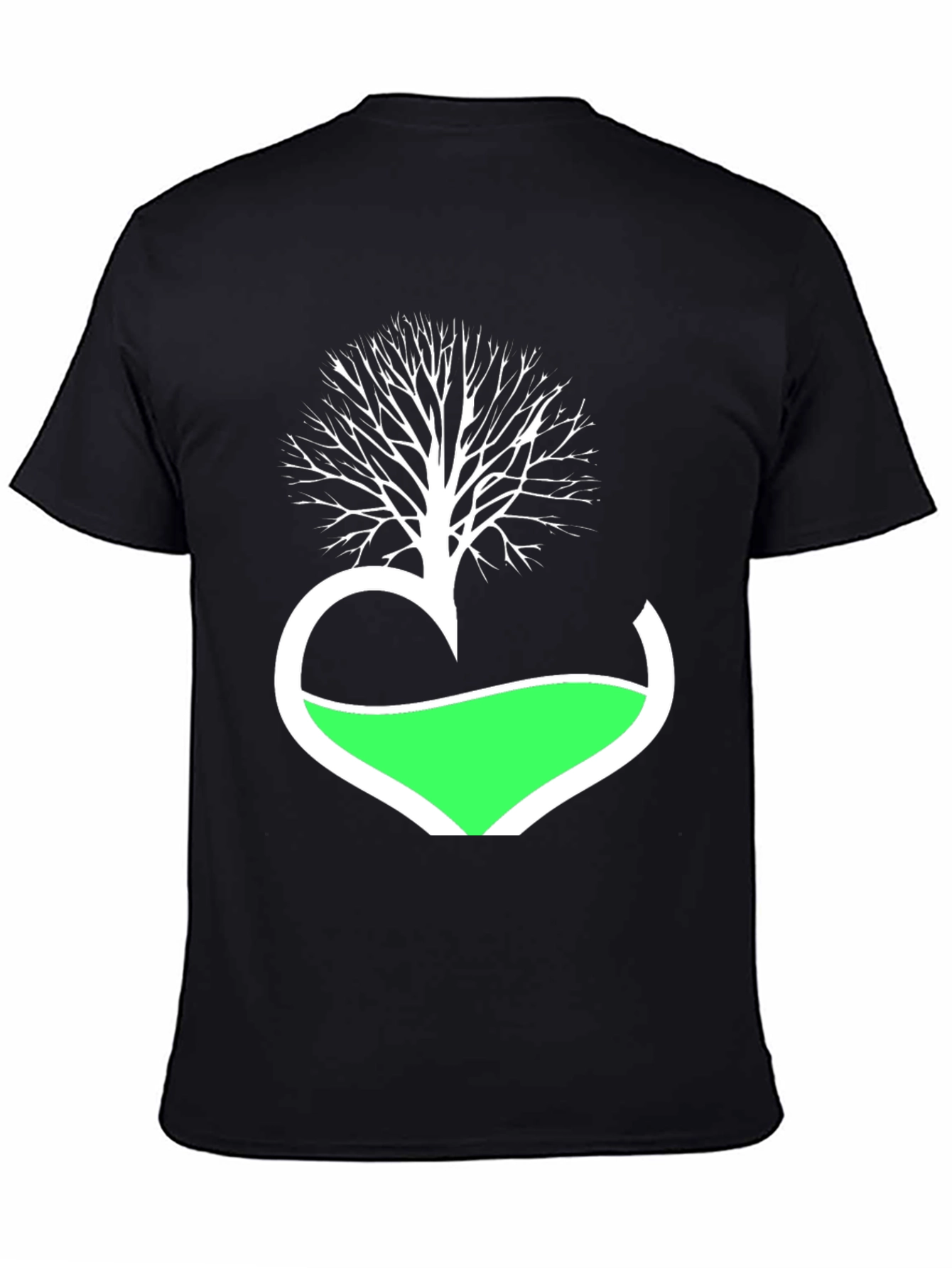 Nature Heartbeat Tee - Eco-Friendly Graphic T-Shirt