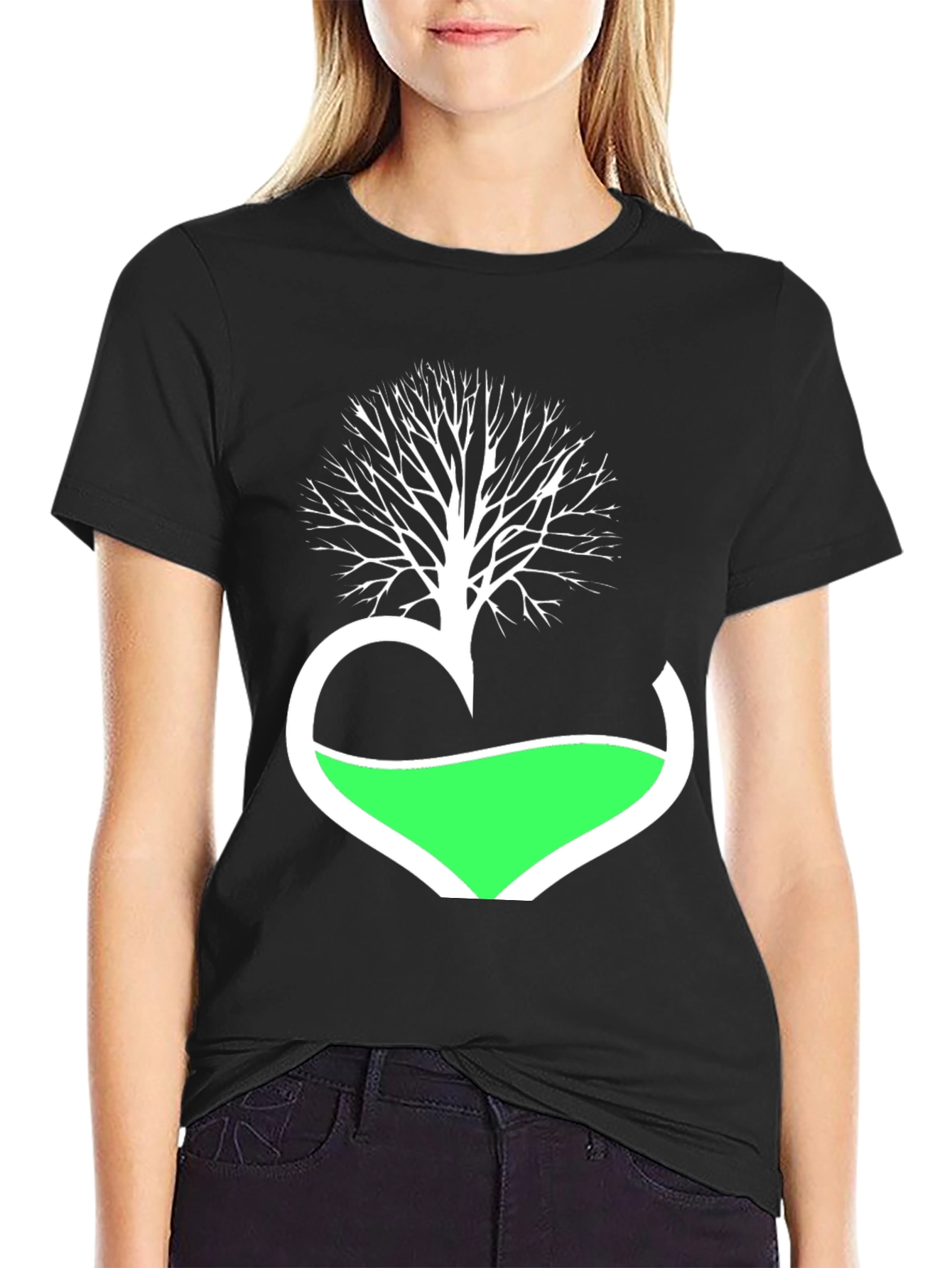 Nature Heartbeat Tee - Eco-Friendly Graphic T-Shirt
