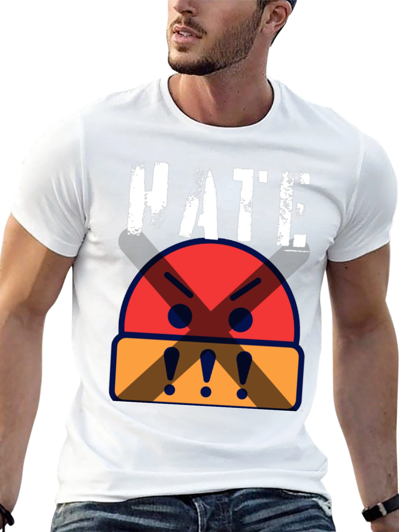 HATE Graphic T-Shirt - Express Yourself!