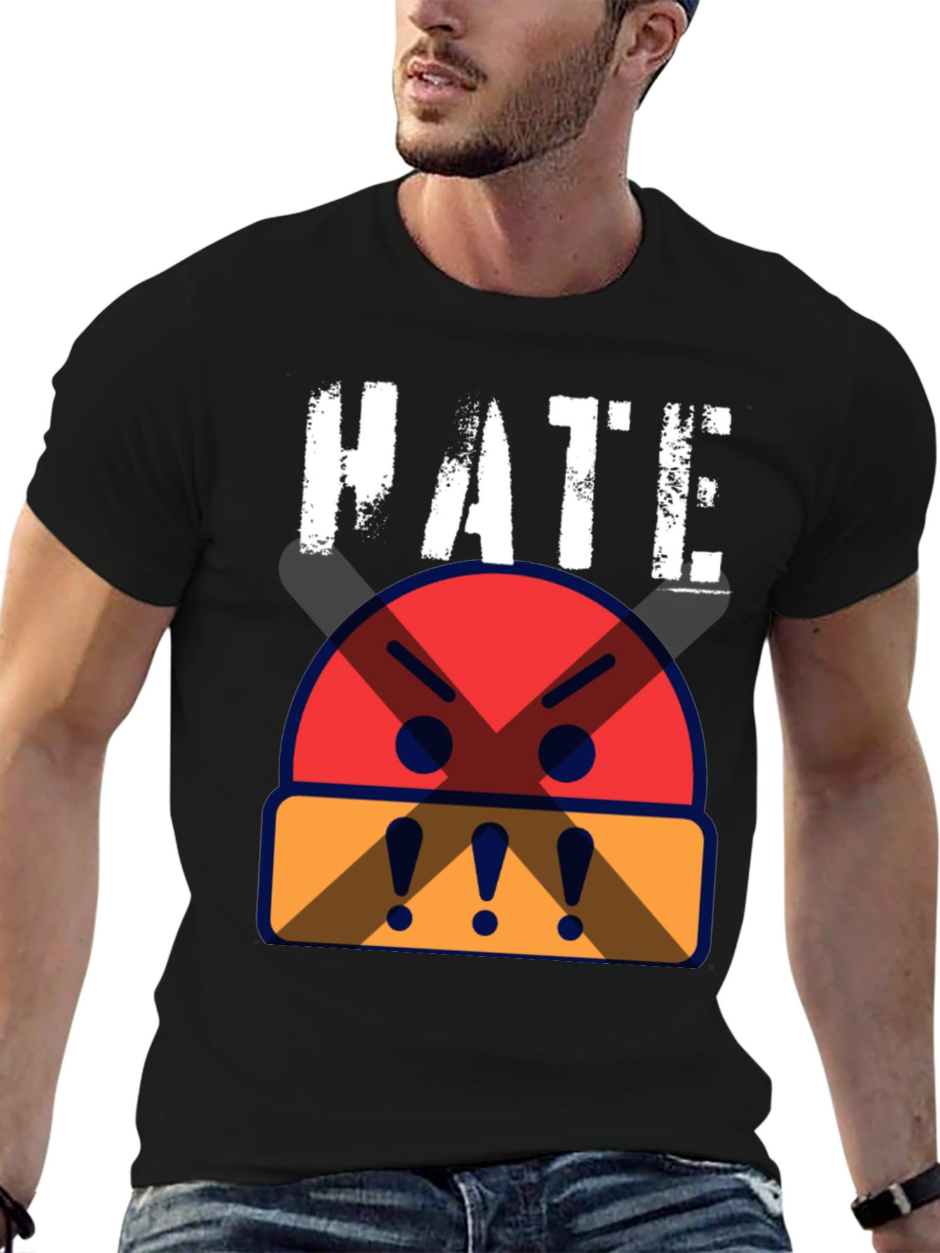 HATE Graphic T-Shirt - Express Yourself!