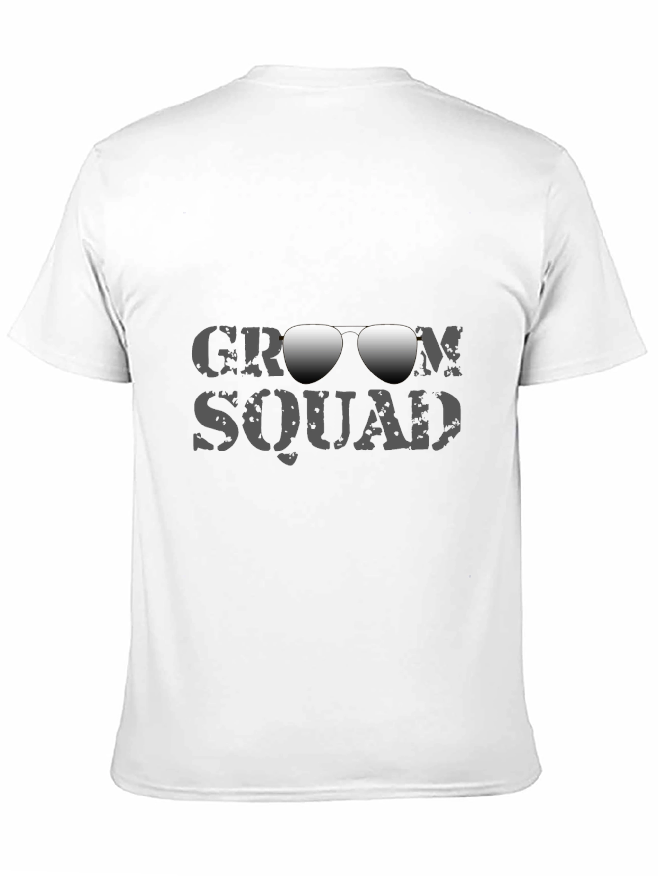 Groom Squad Black Graphic T-Shirt