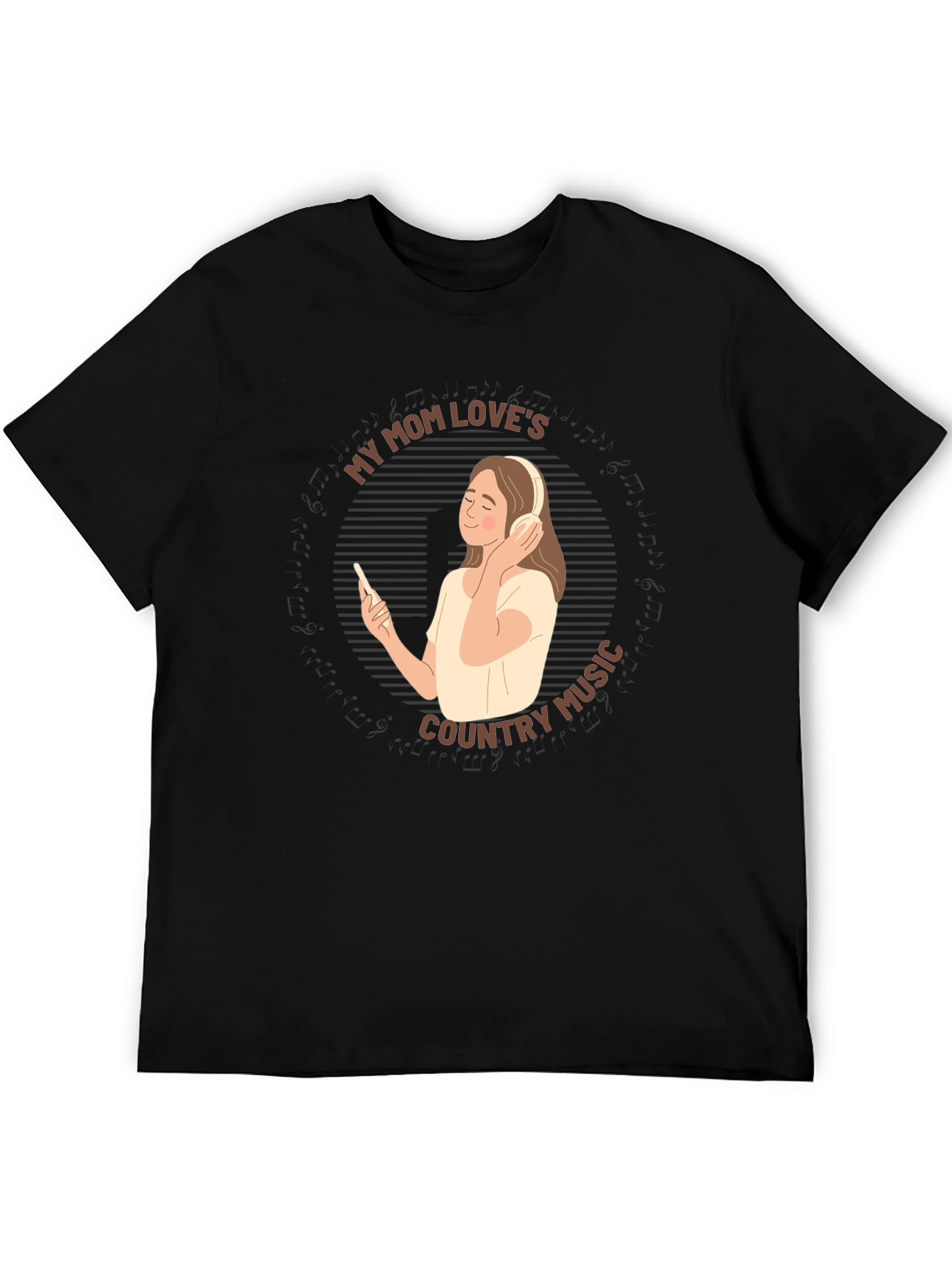 Mom Loves Country Music T-Shirt - Unisex