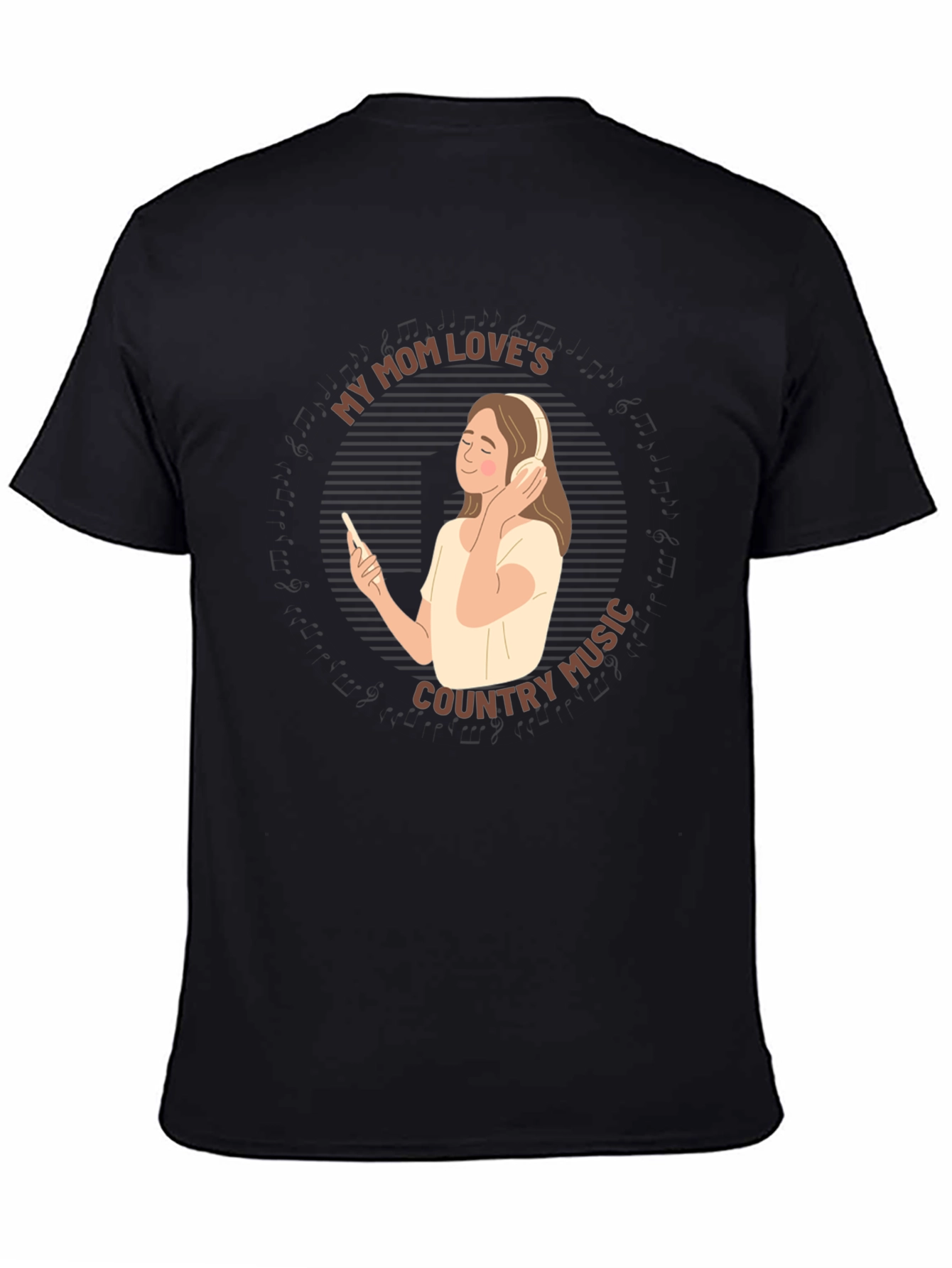 Mom Loves Country Music T-Shirt - Unisex