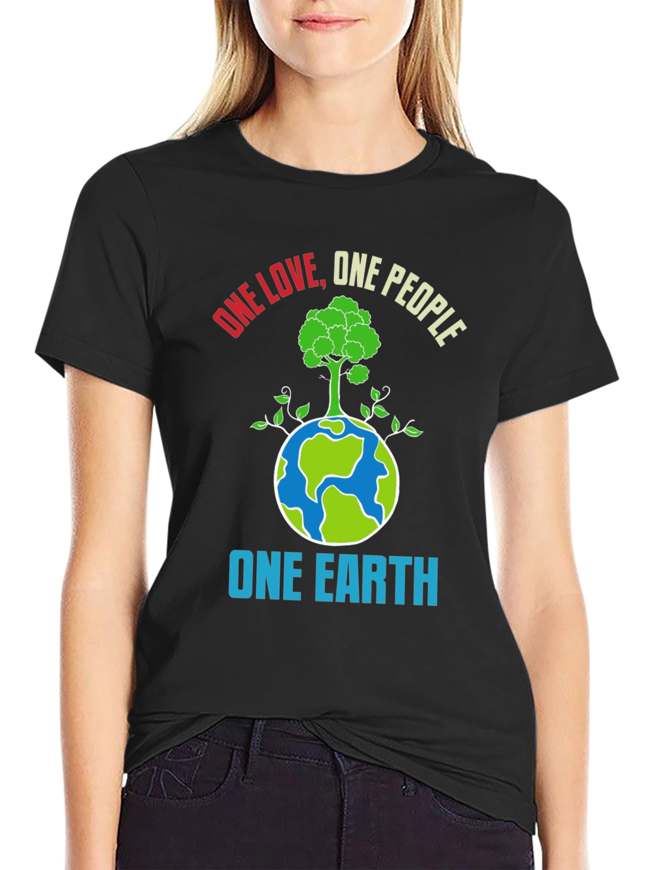 One Love One Earth Graphic T-Shirt
