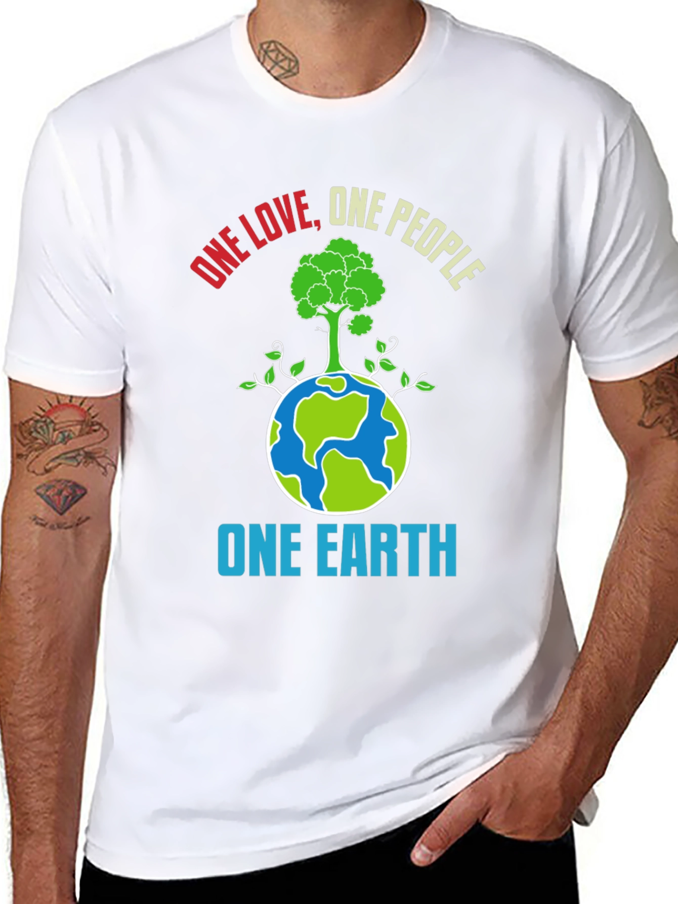 One Love One Earth Graphic T-Shirt