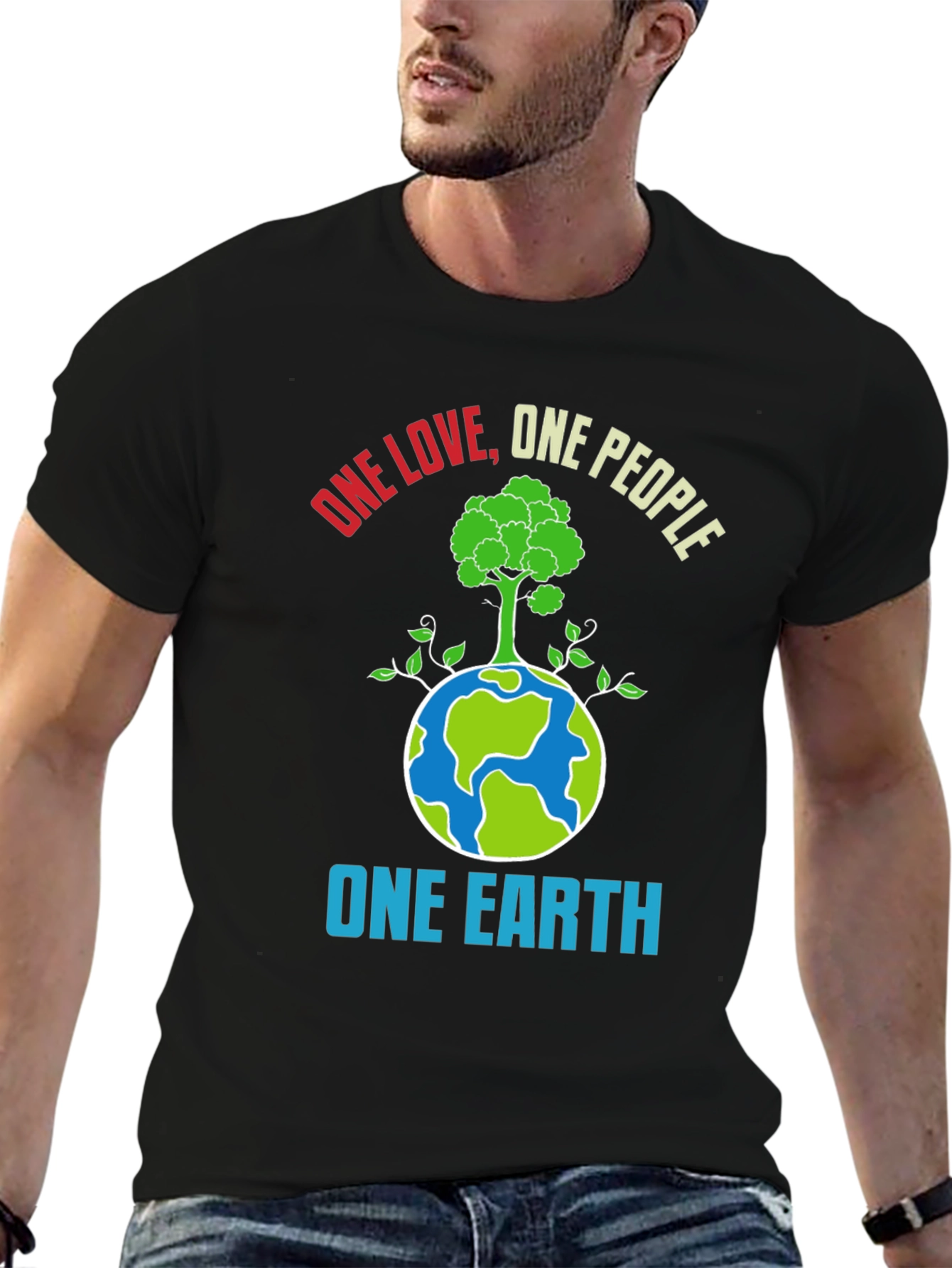One Love One Earth Graphic T-Shirt
