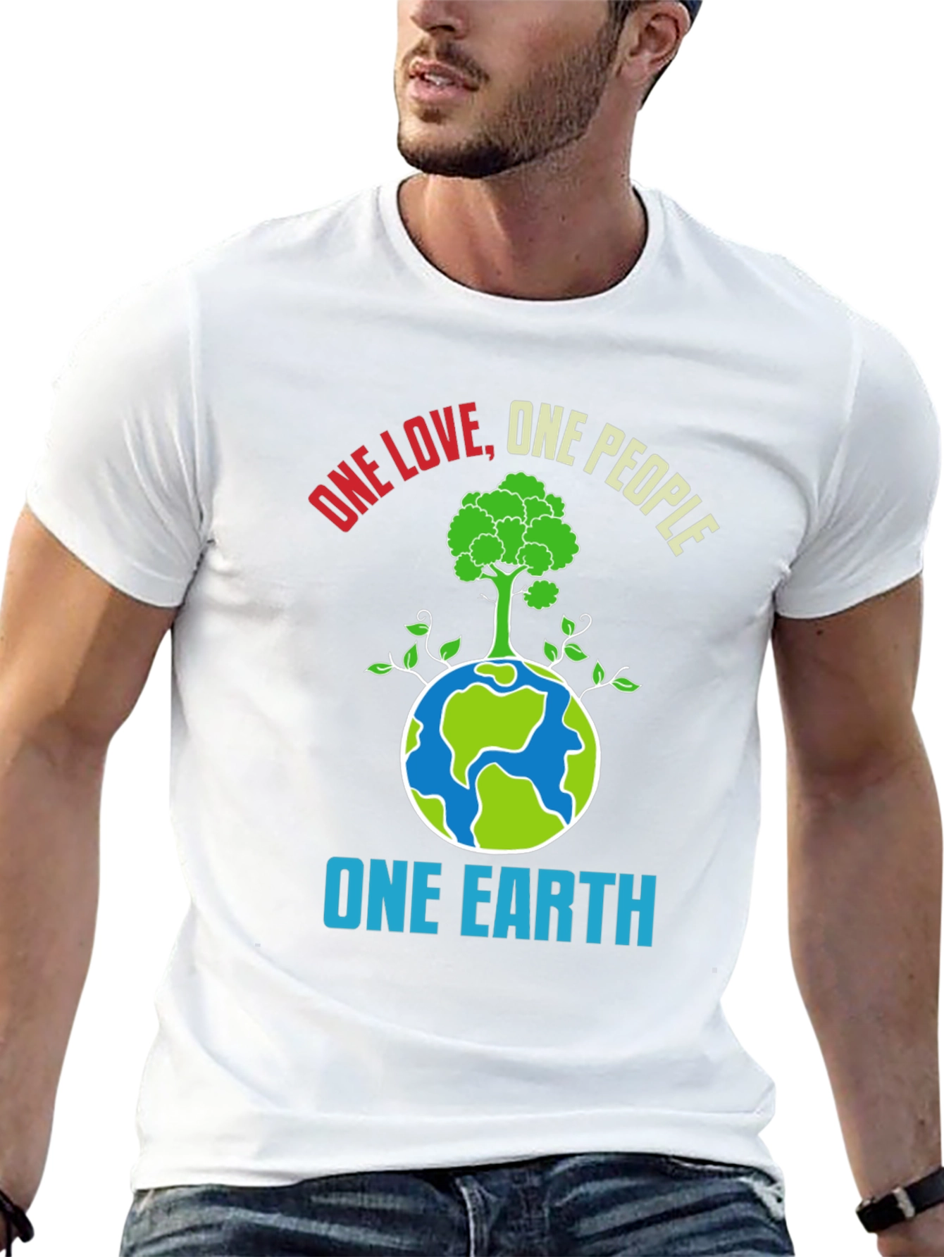 One Love One Earth Graphic T-Shirt