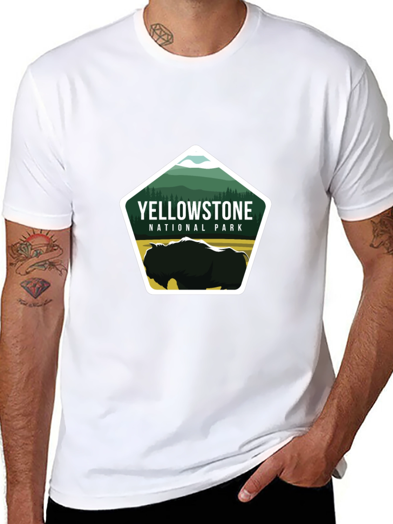 Yellowstone National Park Graphic T-Shirt