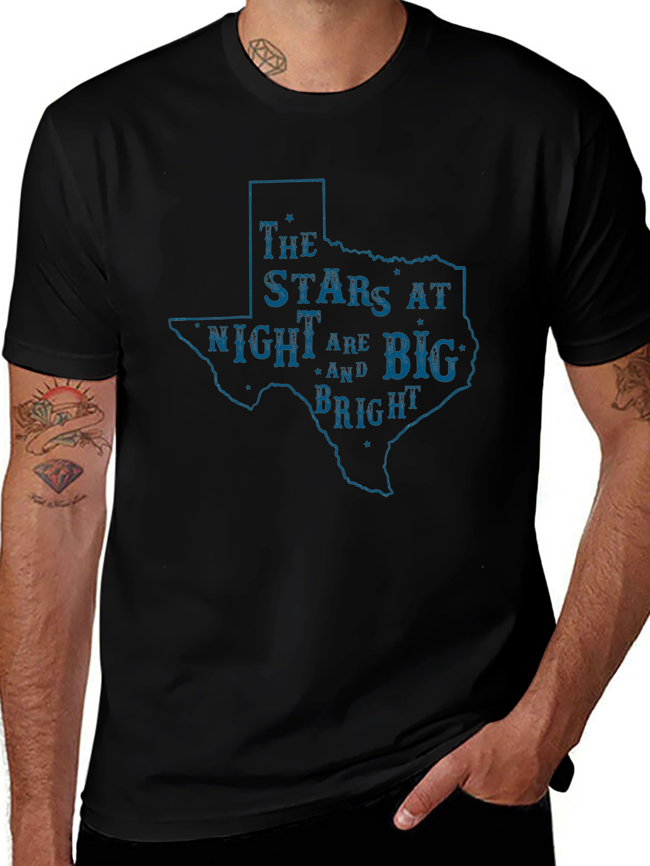 Texas Stars at Night T-Shirt