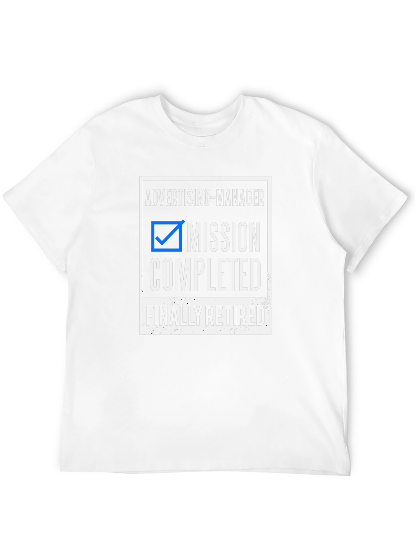 Advertising Manager Retirement T-Shirt