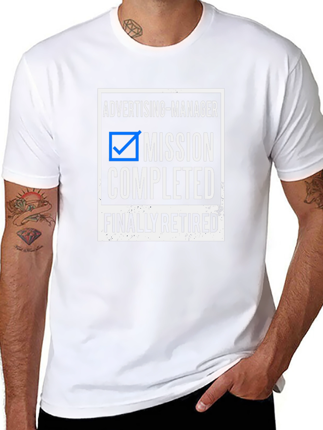 Advertising Manager Retirement T-Shirt