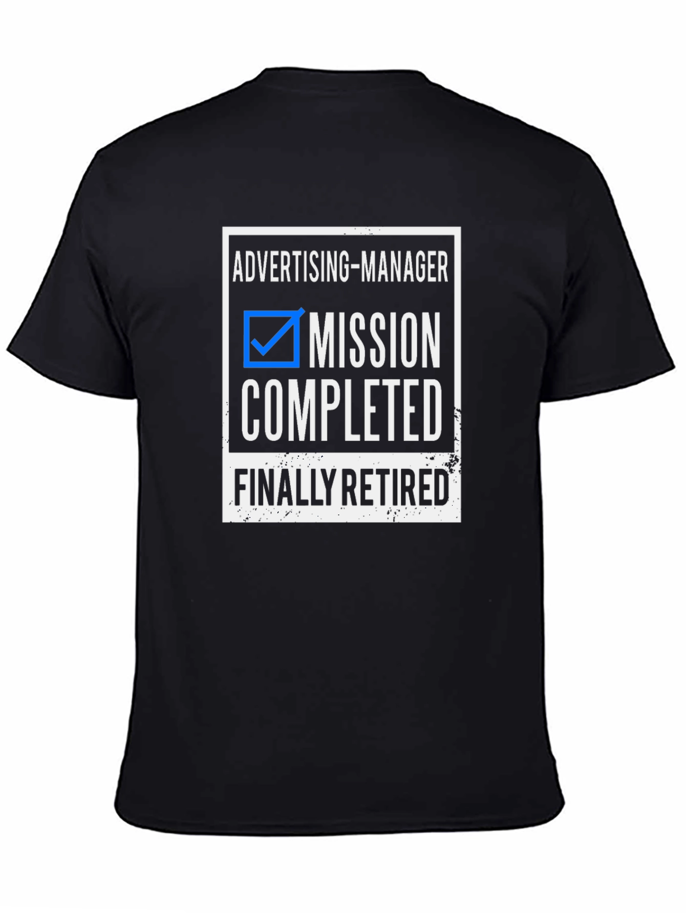 Advertising Manager Retirement T-Shirt