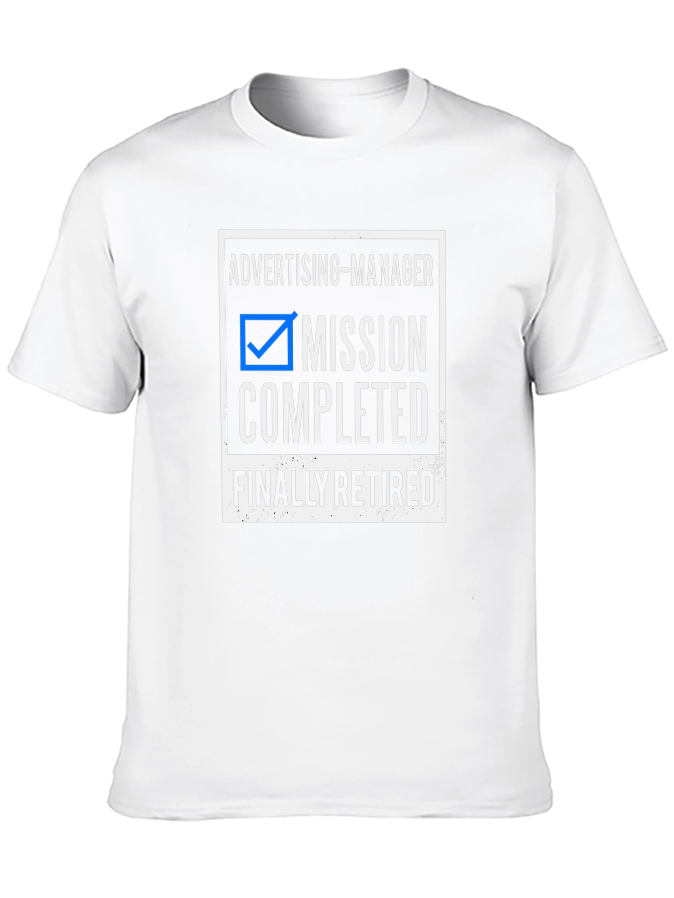 Advertising Manager Retirement T-Shirt