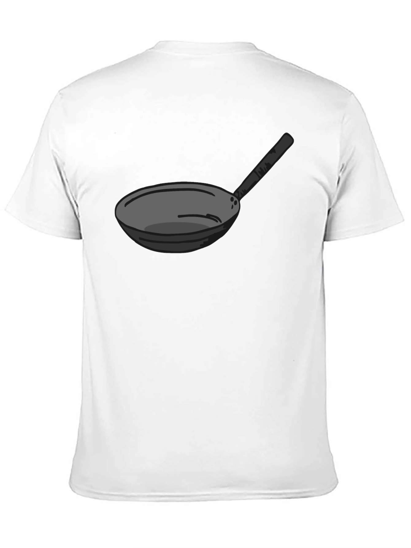 Frying Pan Graphic Tee - Black