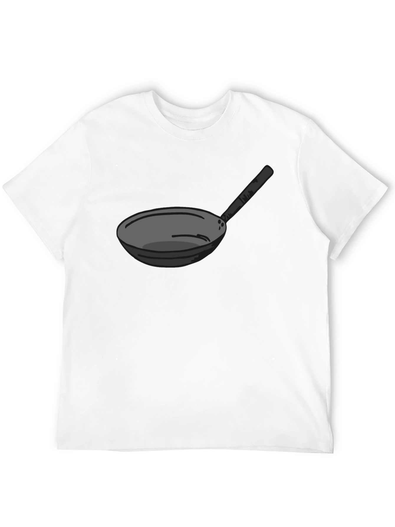 Frying Pan Graphic Tee - Black