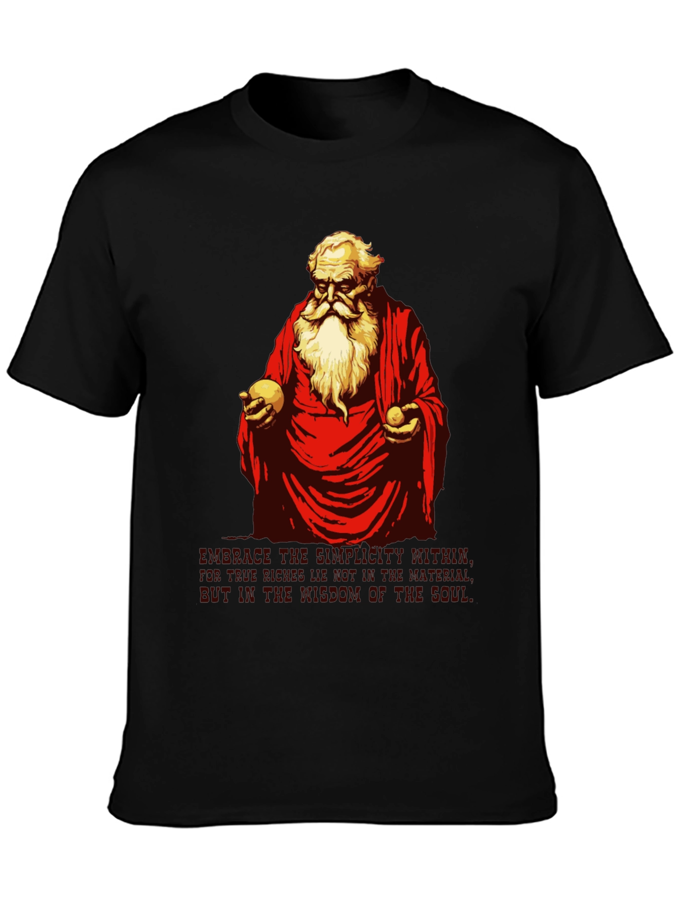 Philosopher T-Shirt - Seek the Wisdom Within