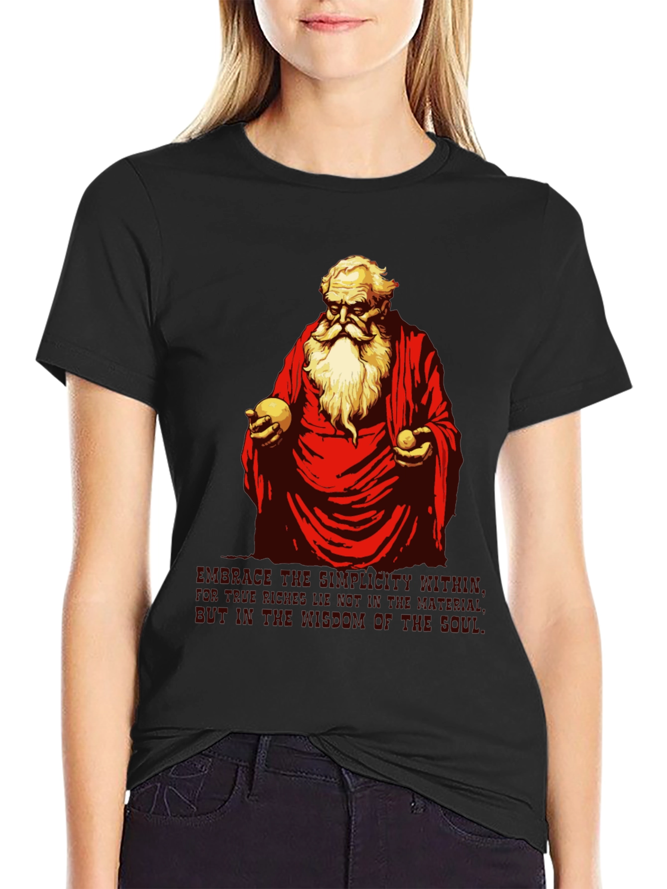 Philosopher T-Shirt - Seek the Wisdom Within