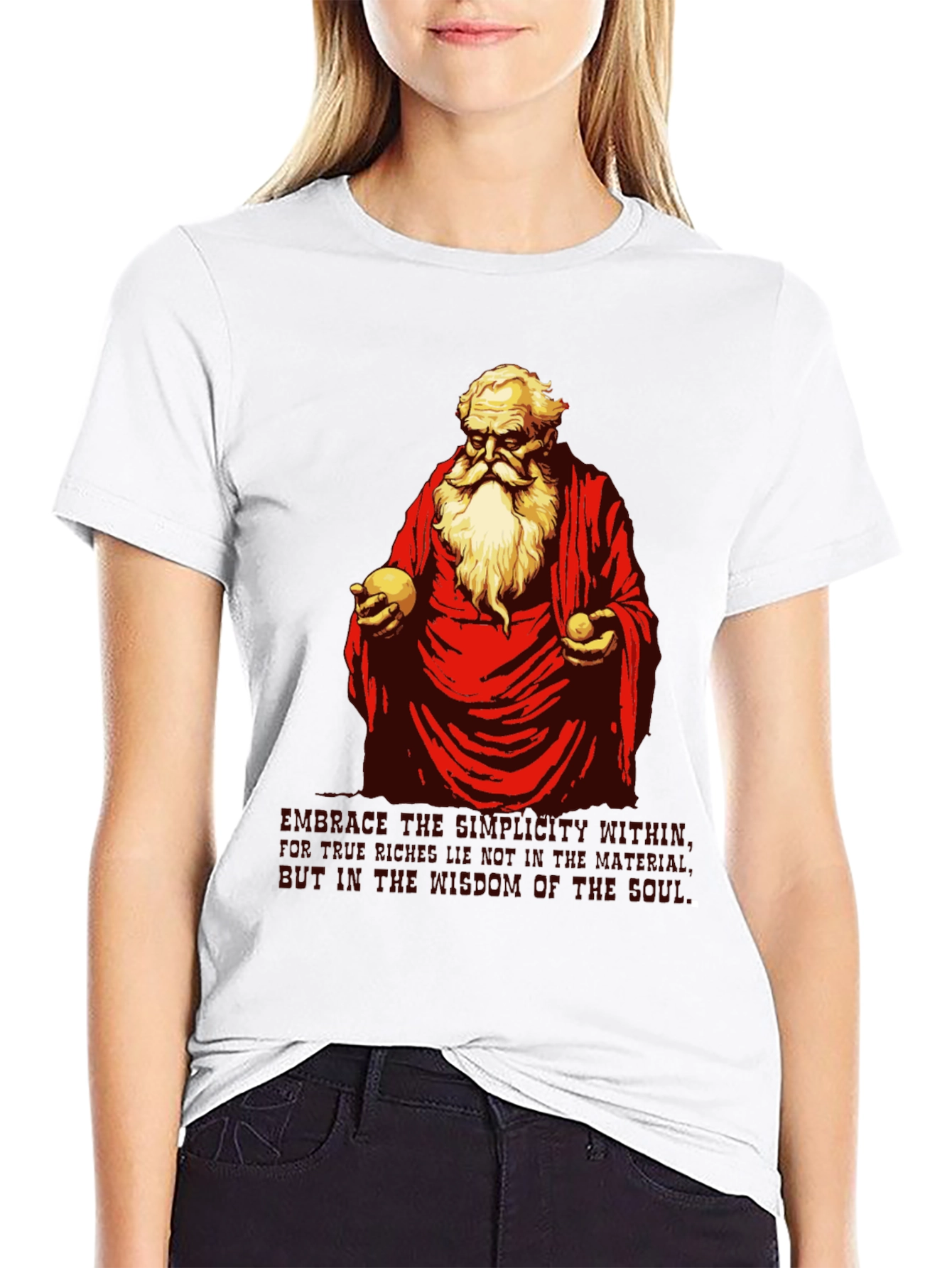 Philosopher T-Shirt - Seek the Wisdom Within