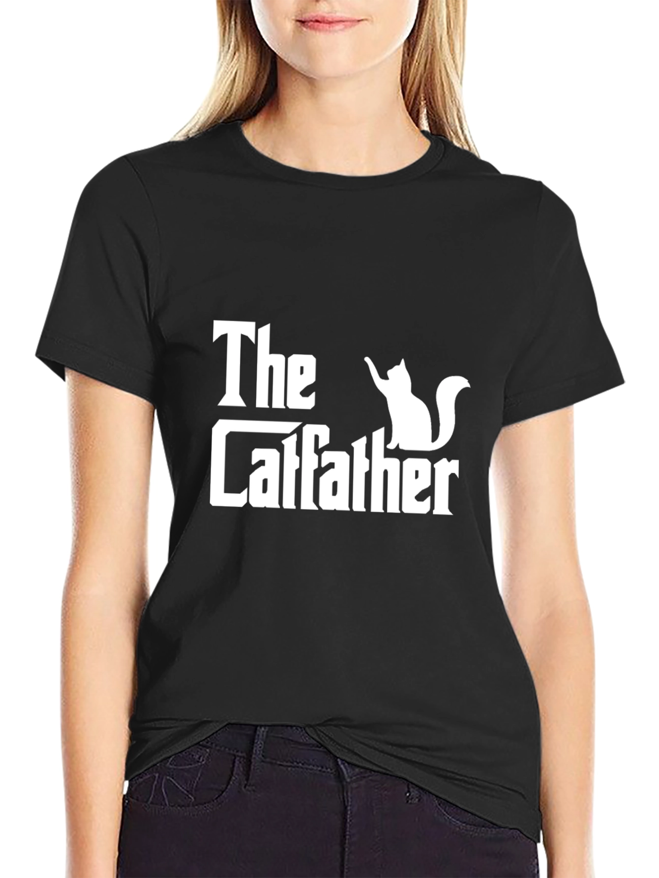 The Catfather T-Shirt - Funny Cat Lover Tee
