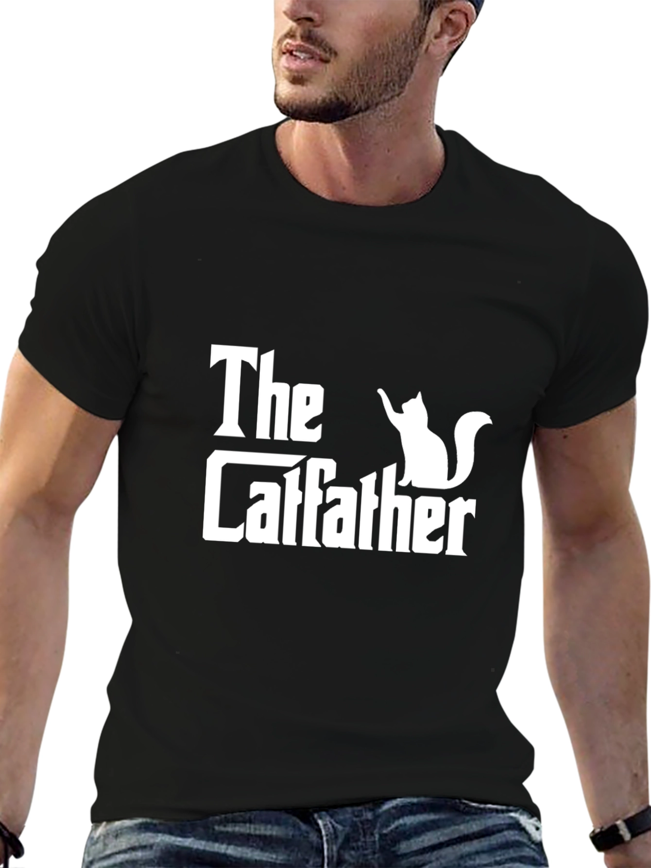 The Catfather T-Shirt - Funny Cat Lover Tee