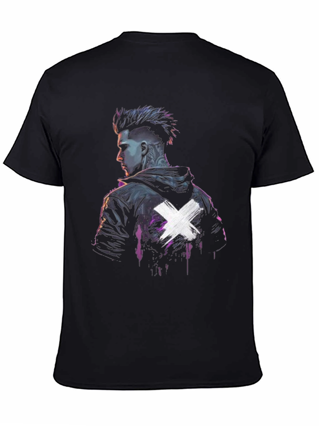 Edgy Graphic Tee - Punk Style