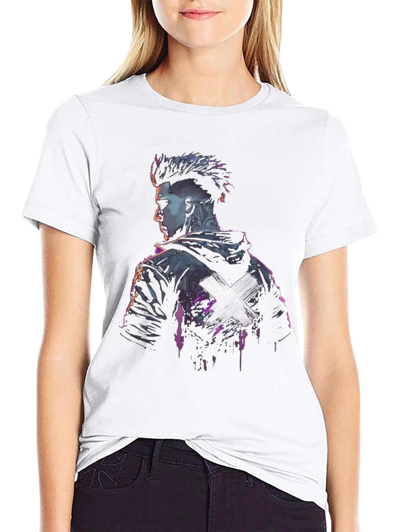 Edgy Graphic Tee - Punk Style
