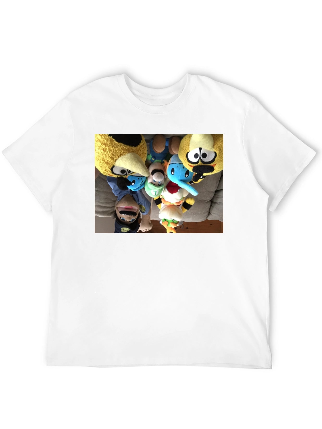Novelty Plush Character T-Shirt - Fun & Unique Design